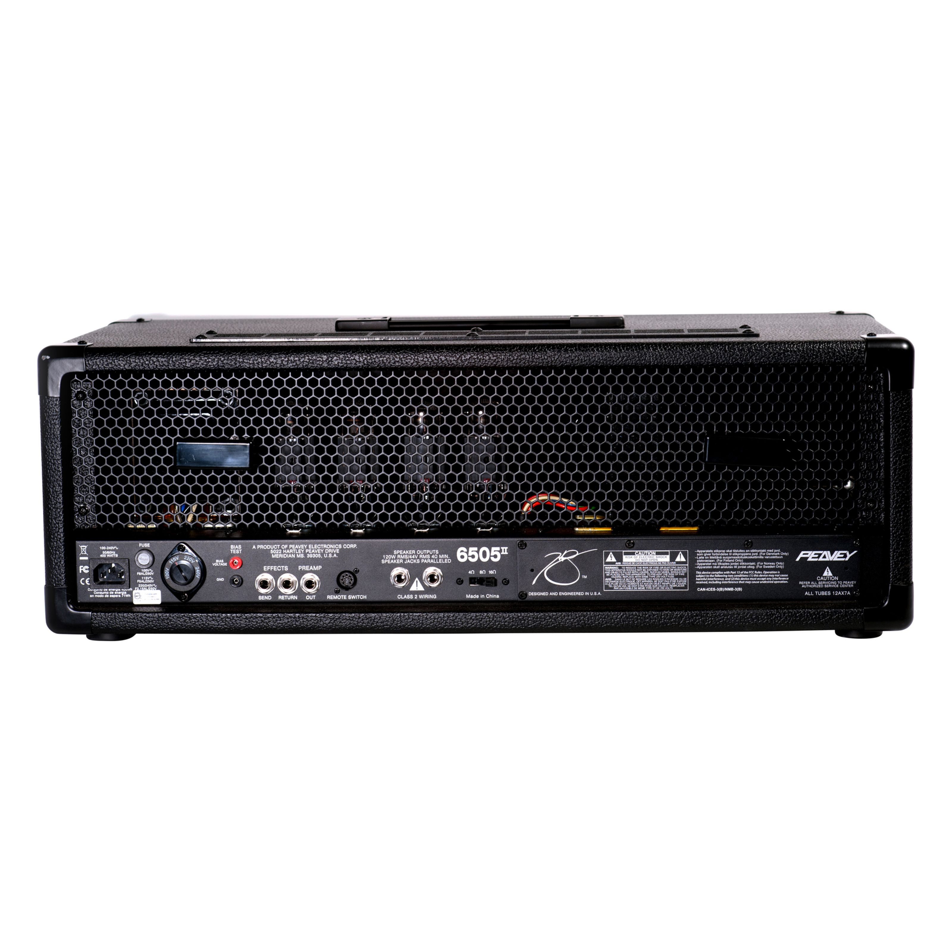 Peavey Verstärker (6505 II Head - Röhren Topteil für E-Gitarre)