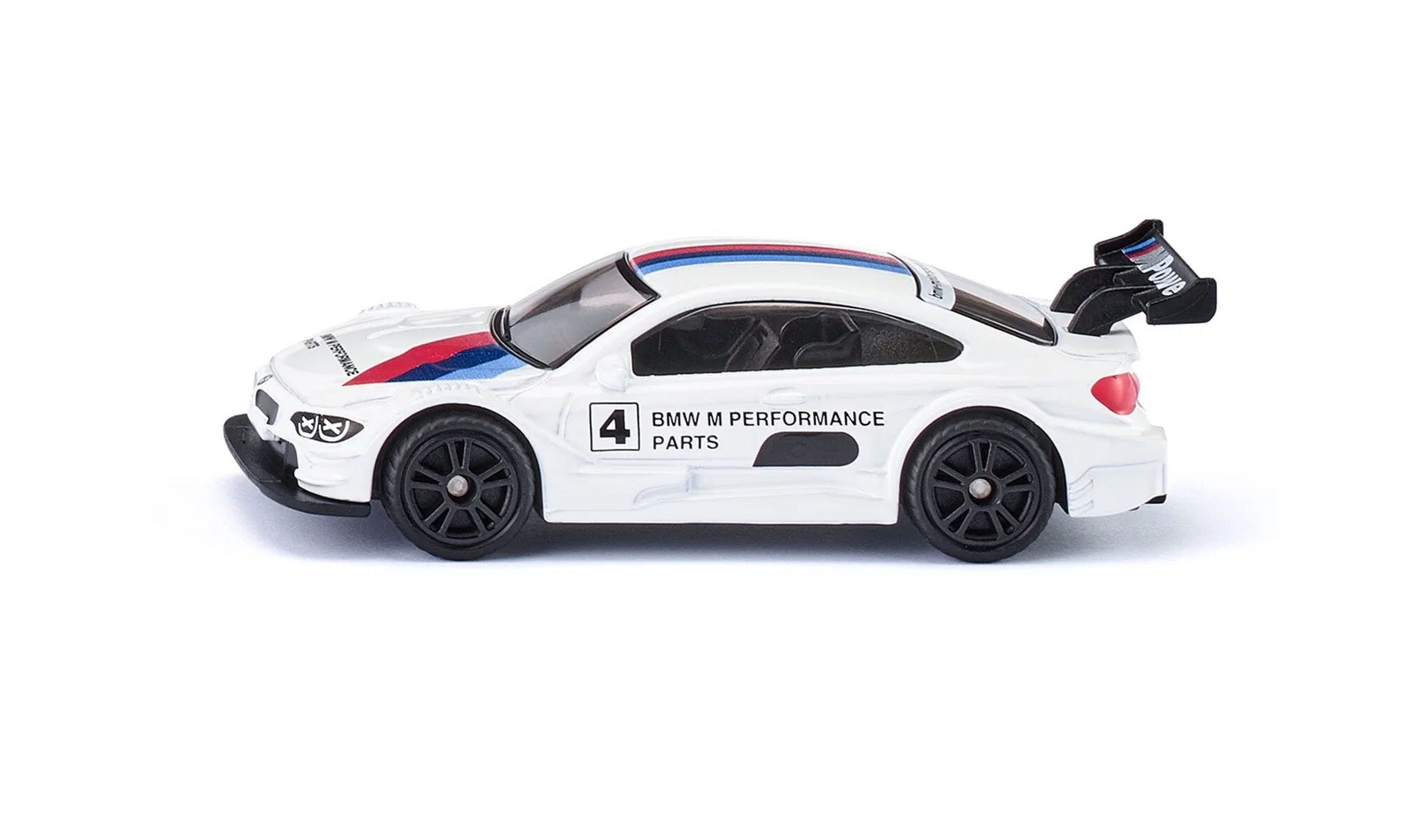 Siku Spielzeug-Auto Rennwagen Modell mit Heckflügel im Motorsport-Design, Heckflügel, Rennsport-Design