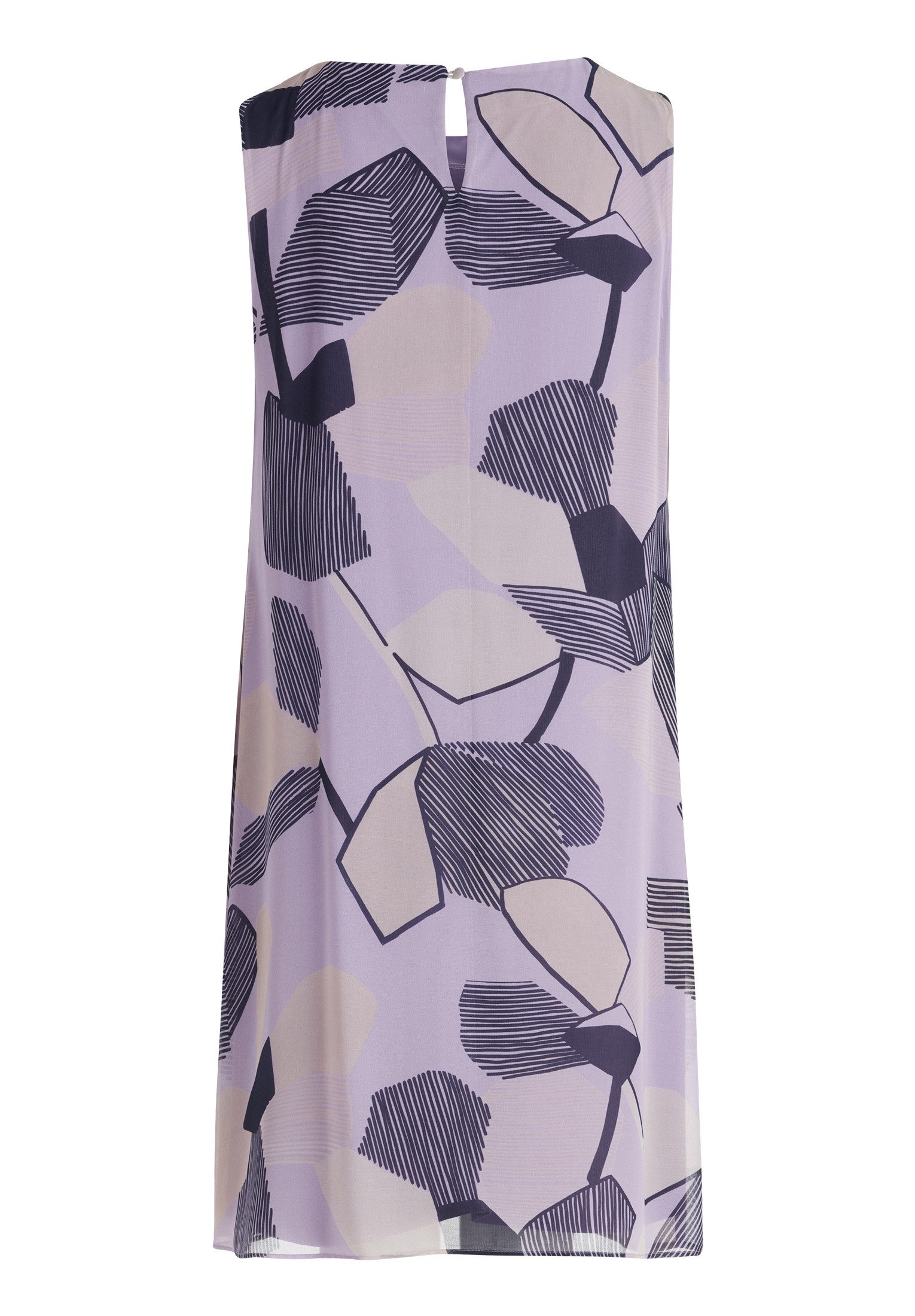 Betty&Co Chiffonkleid Damen im Layer Look Druck