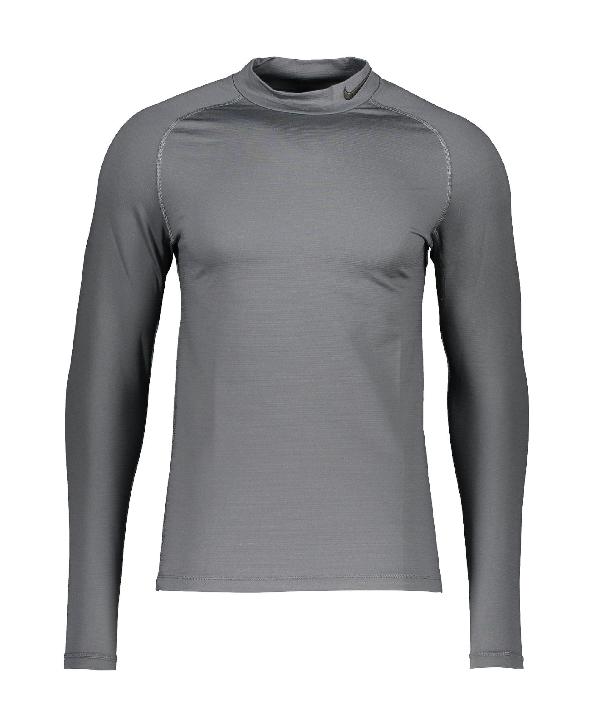 Nike Funktionsshirt Nike Performance Pro Warm Mock Sweatshirt Atmungsaktivi günstig online kaufen