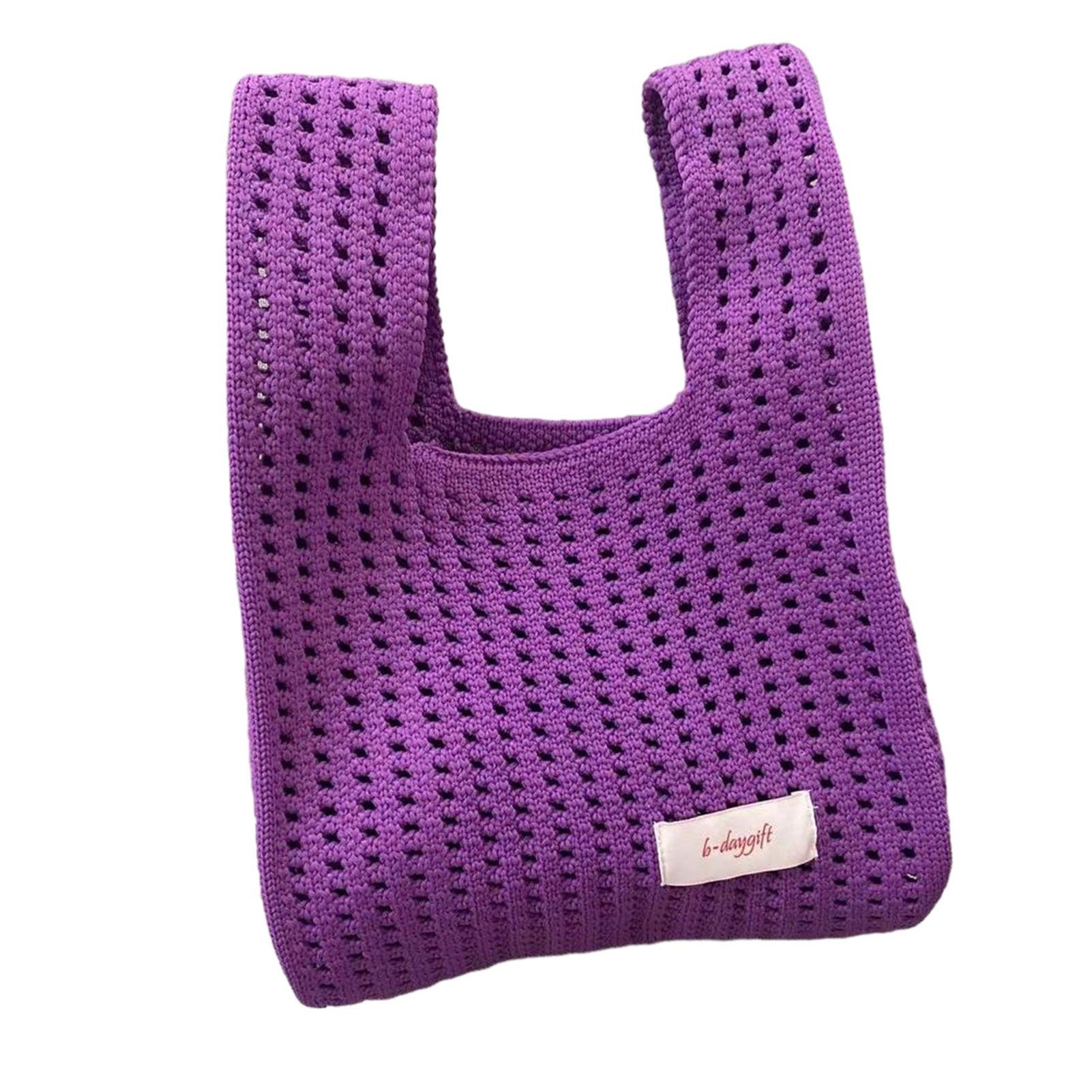 Blusmart Handtasche Modisch Ausgestattete Handtasche Für Damen, Hohle, Personalisierte lila