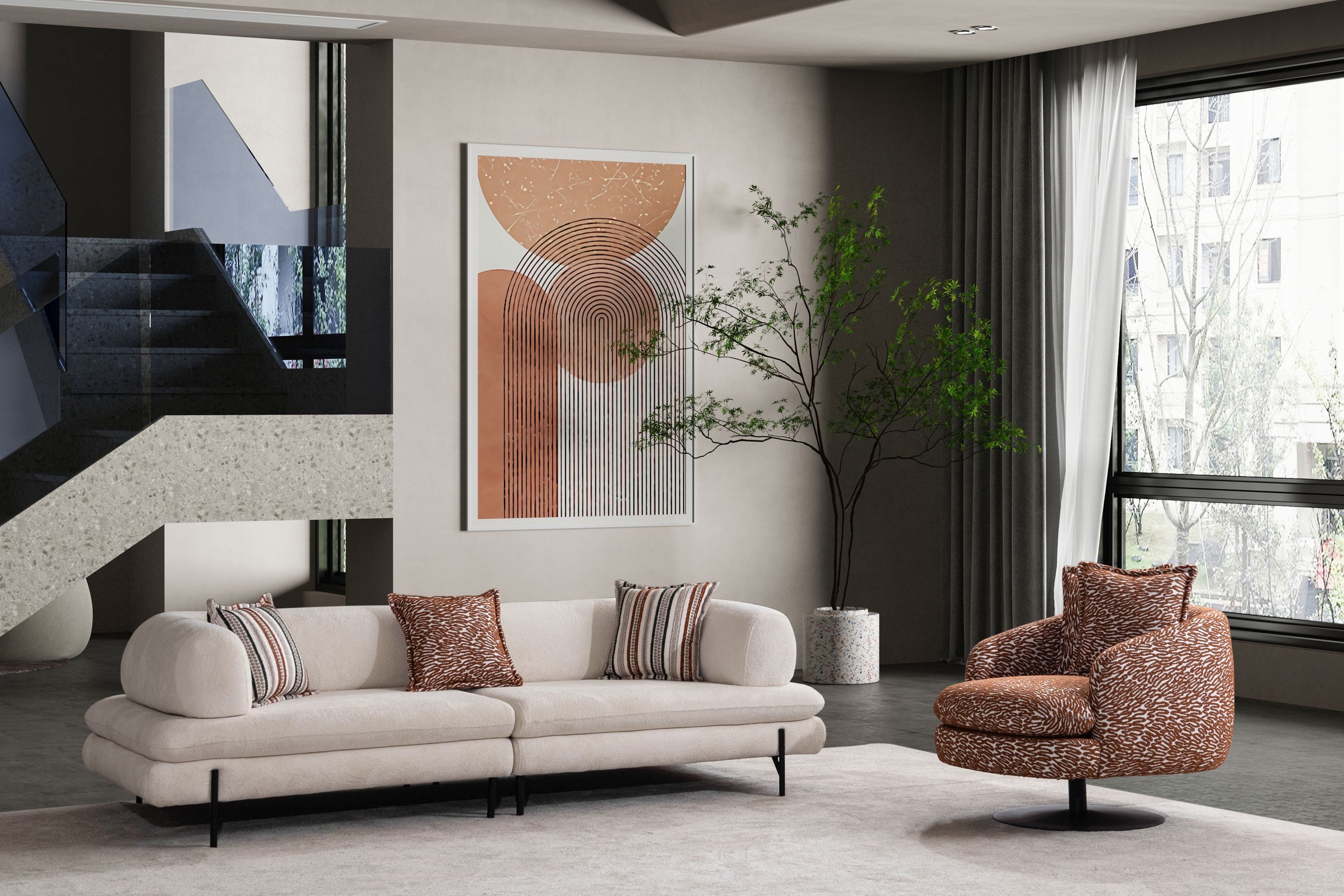 Nobelaa Sofa Sitzgruppe/Sofa Set - Wohnzimmergarnitur günstig online kaufen