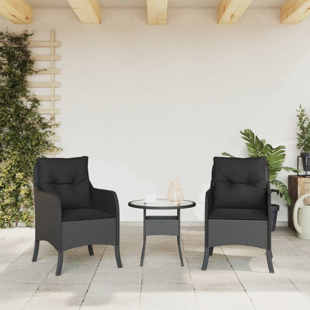 vidaXL Gartenstuhl Gartenstühle mit Kissen 2 günstig online kaufen