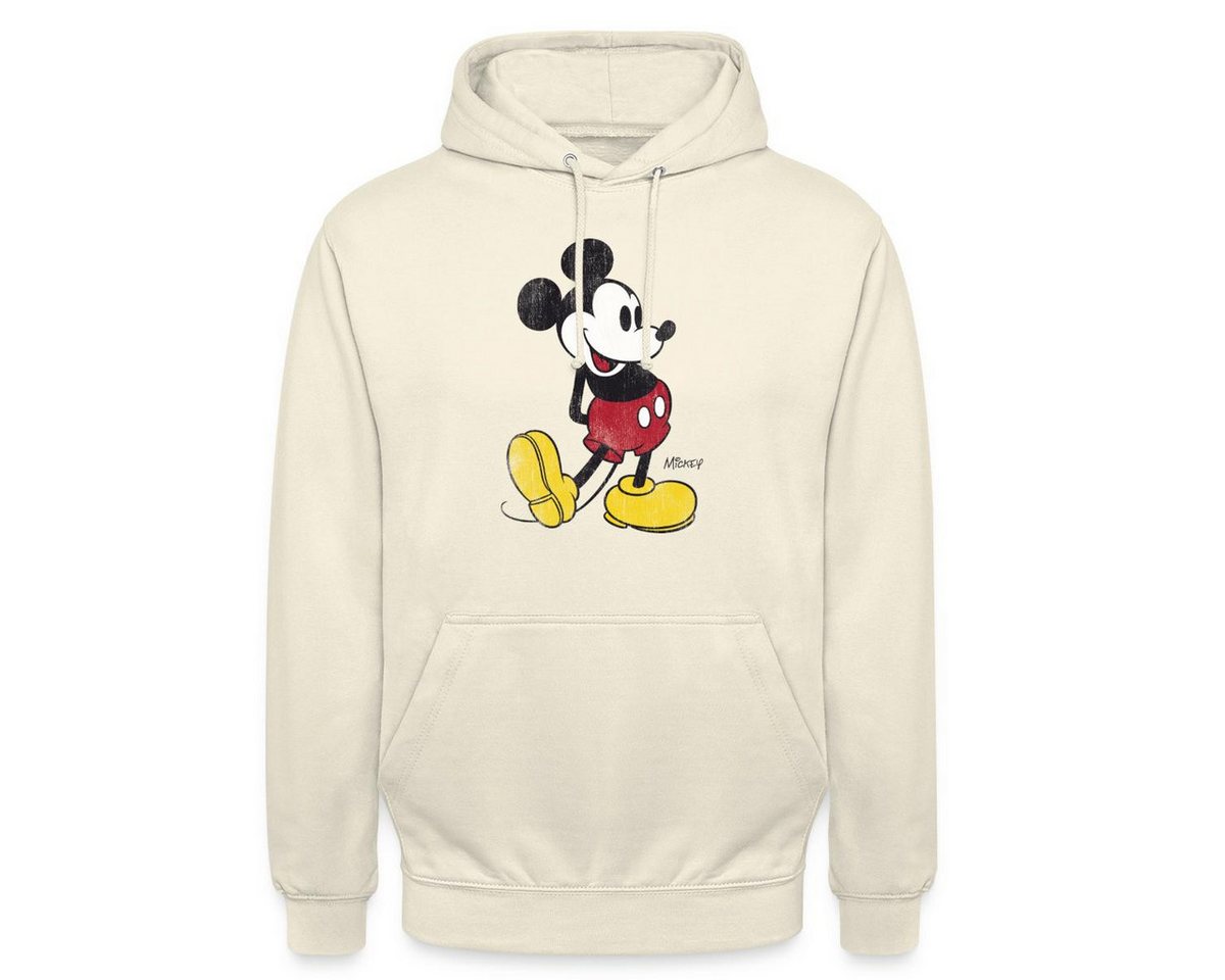 Spreadshirt Hoodie Mickey & Minnie Klassisch Unisex Hoodie (1-tlg) Unisex-Schnitt: Sitzt bei Männern körpernah, bei Frauen weit