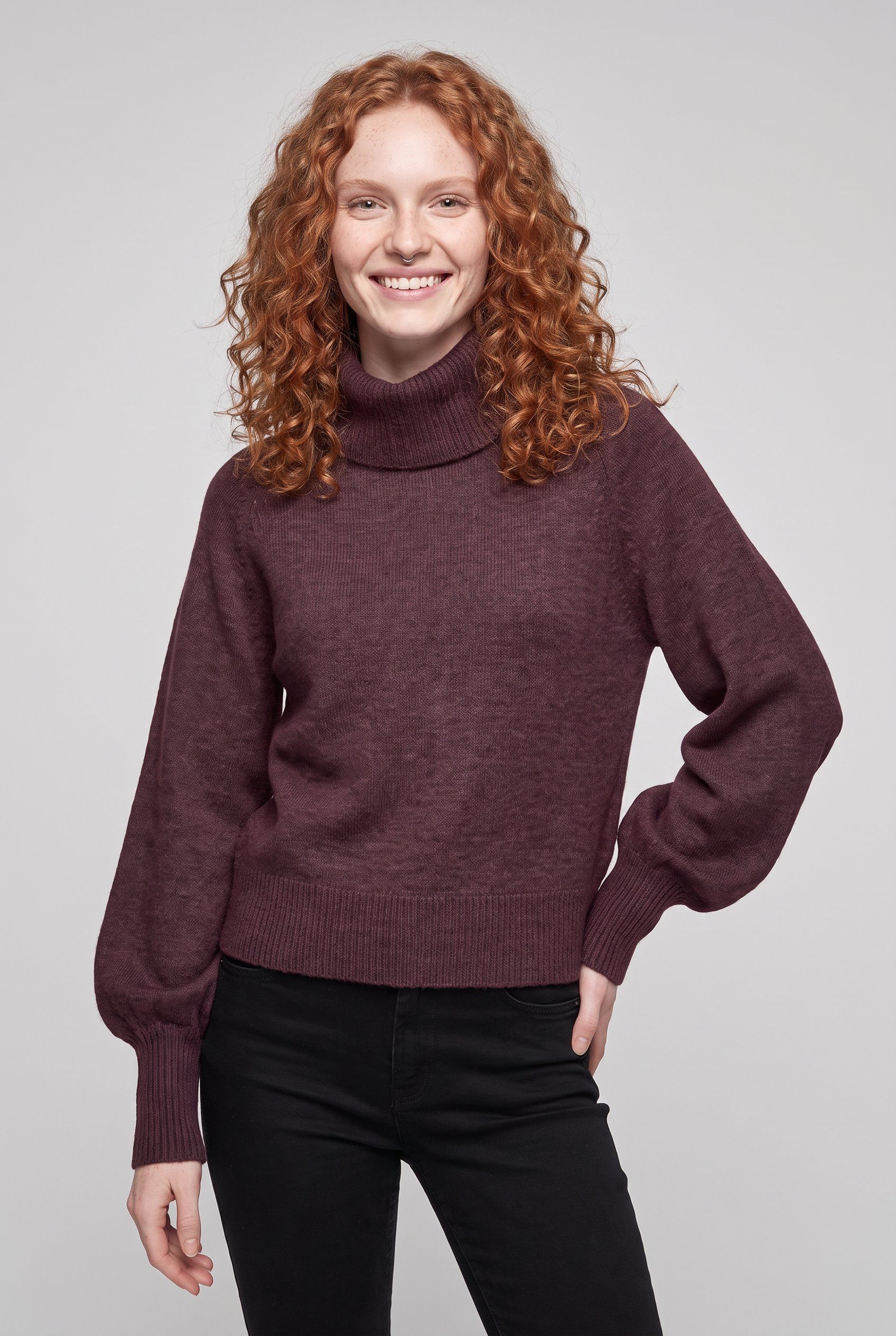 ONLY Rollkragenpullover ONLOLIVIA LS ROLL NECK CC KNT Materialmix, regular fit