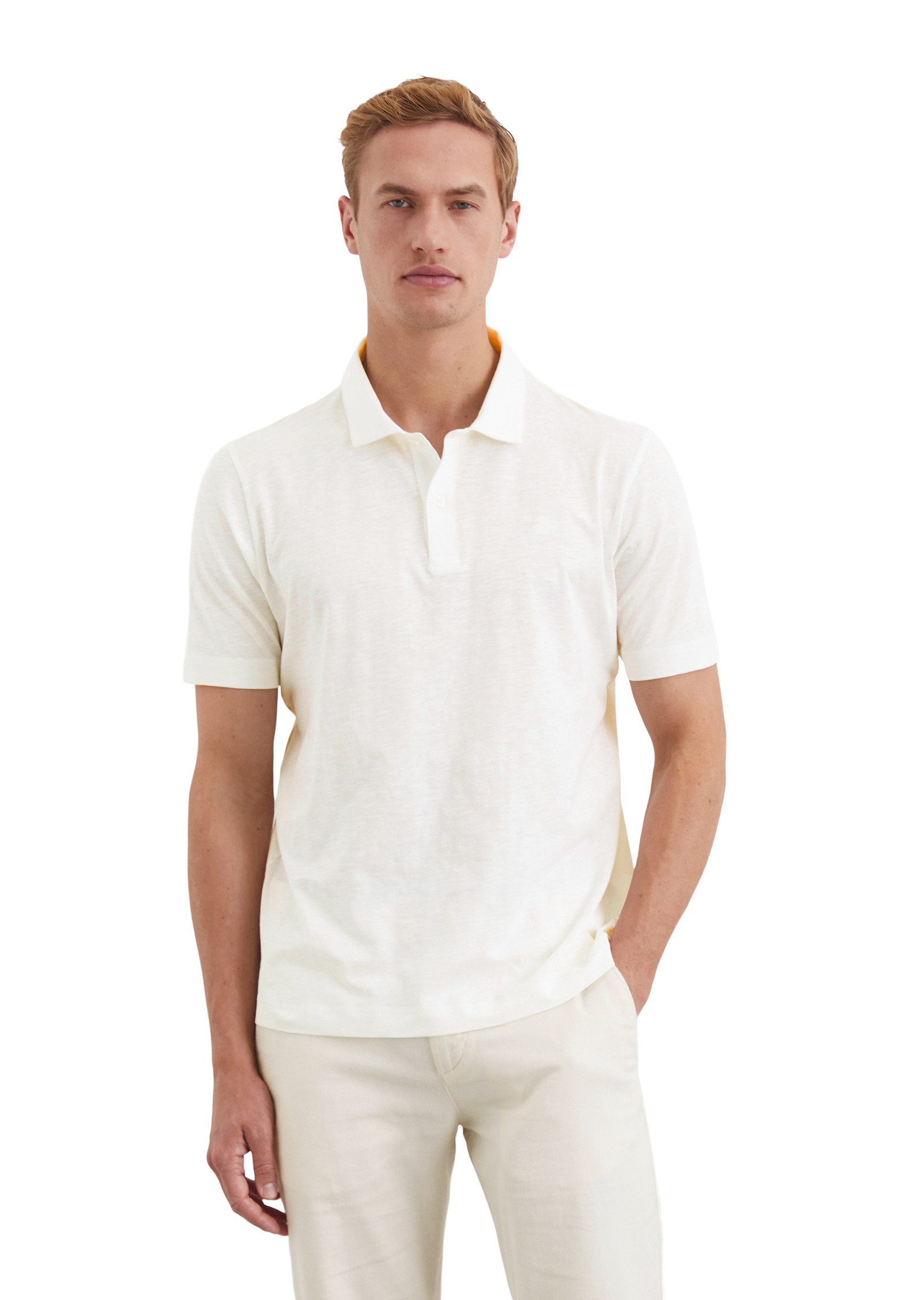 Marc OPolo Poloshirt "aus weicher Bio-Baumwolle" günstig online kaufen