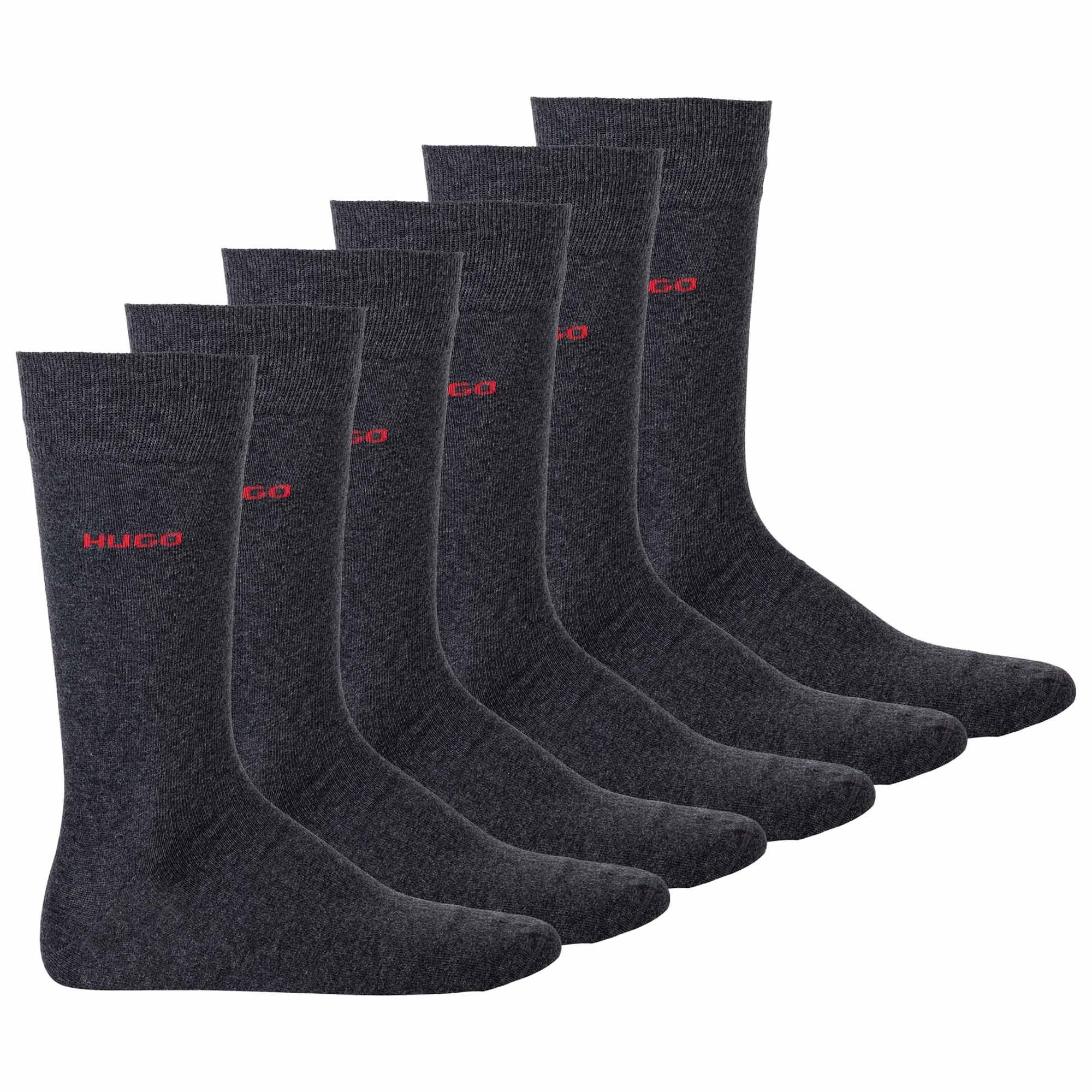 HUGO Kurzsocken Herren Socken 6er Pack Baumwolle 2P RS UNI CC (Packung, 6er günstig online kaufen