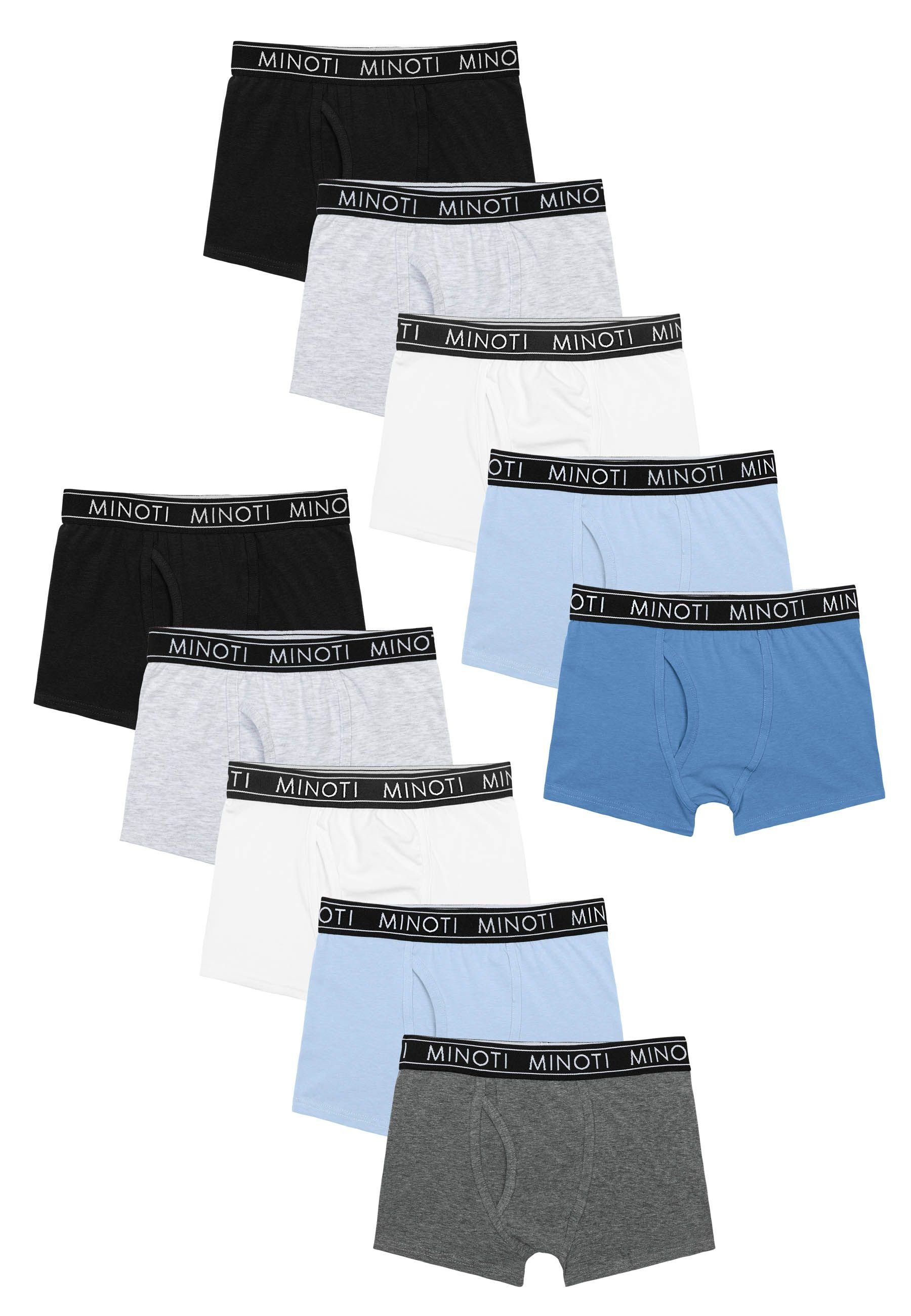 MINOTI Boxer Ein Set aus zehn Boxershorts (3y-14y)