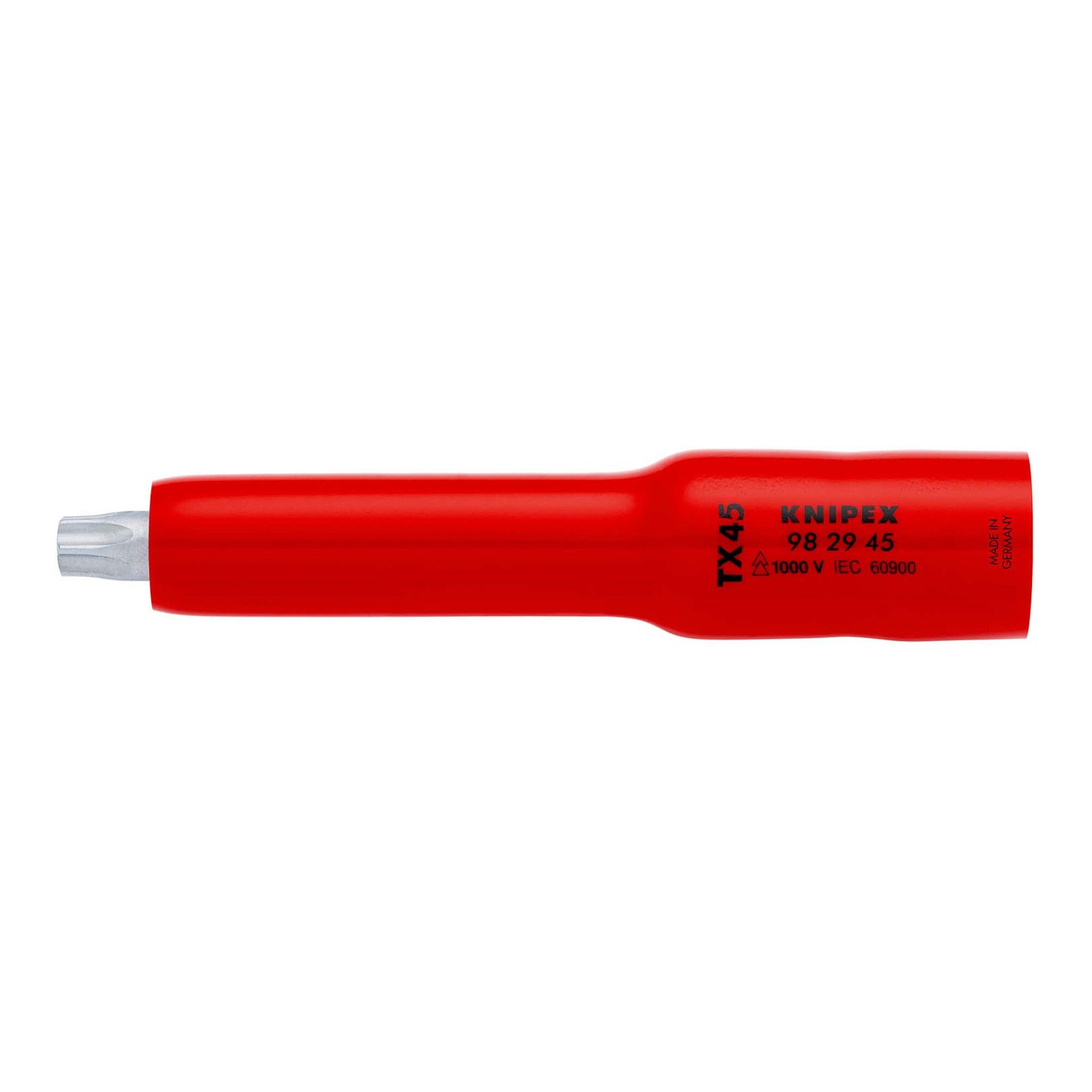 Knipex Steckschlüssel KNIPEX 98 29 45 Steckschlüsseleinsatz 3/8" für TX45 117 mm
