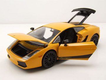 JADA Modellauto Lamborghini Gallardo Superleggera gelb metallic Fast & Furious Modella, Maßstab 1:24