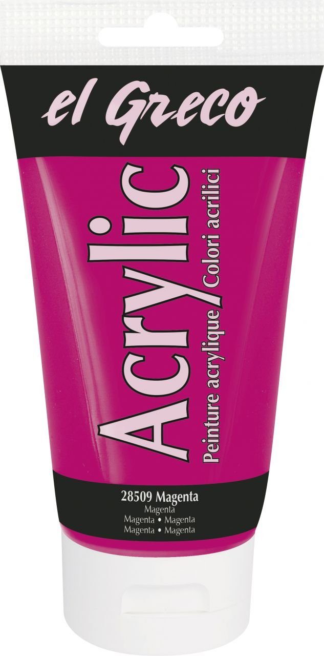 Acryl-Buntlack Kreul el Greco Acrylic Tube magenta 150 ml