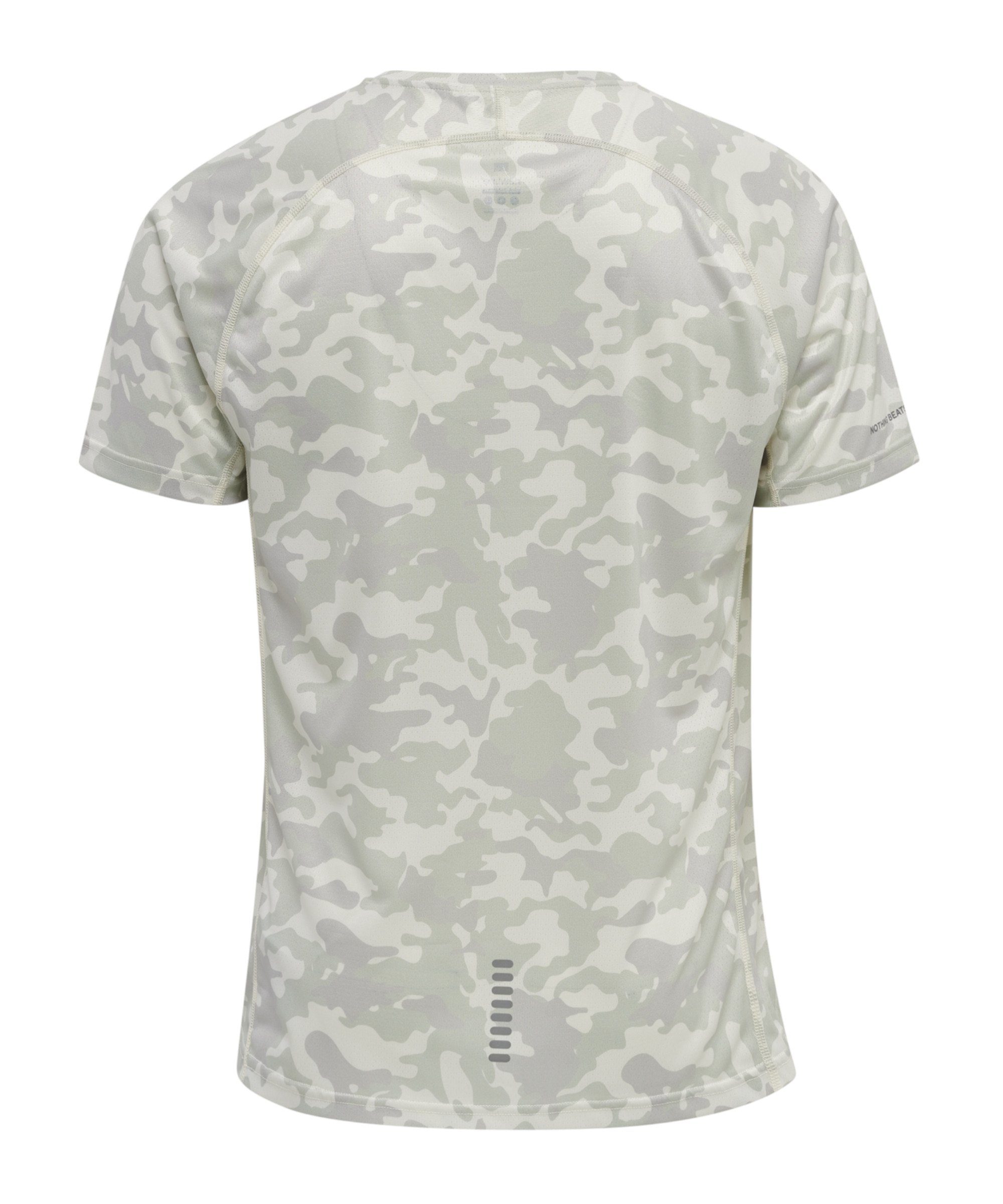 NewLine T-Shirt Newline T-Shirt Running Beige Kurzarm-Shirts Polyester
