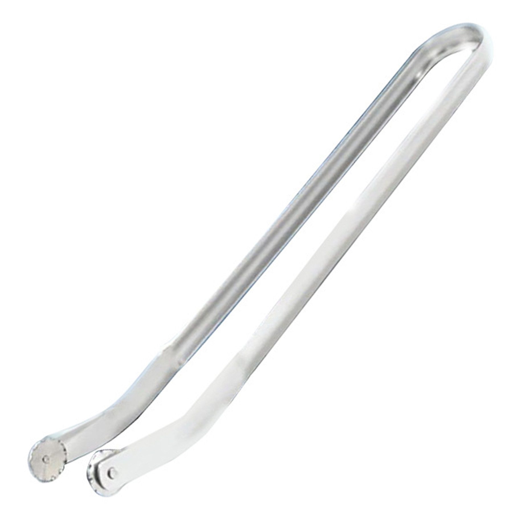 Mutig Grillzange BBQ Grillzange Drehbar, 39.5 cm Wurst Grillzange Edelstahl mit Rädchen, Drehbare Grillzange, für BBQ, Gartenpartys,Grillen,Greifen,Kochen