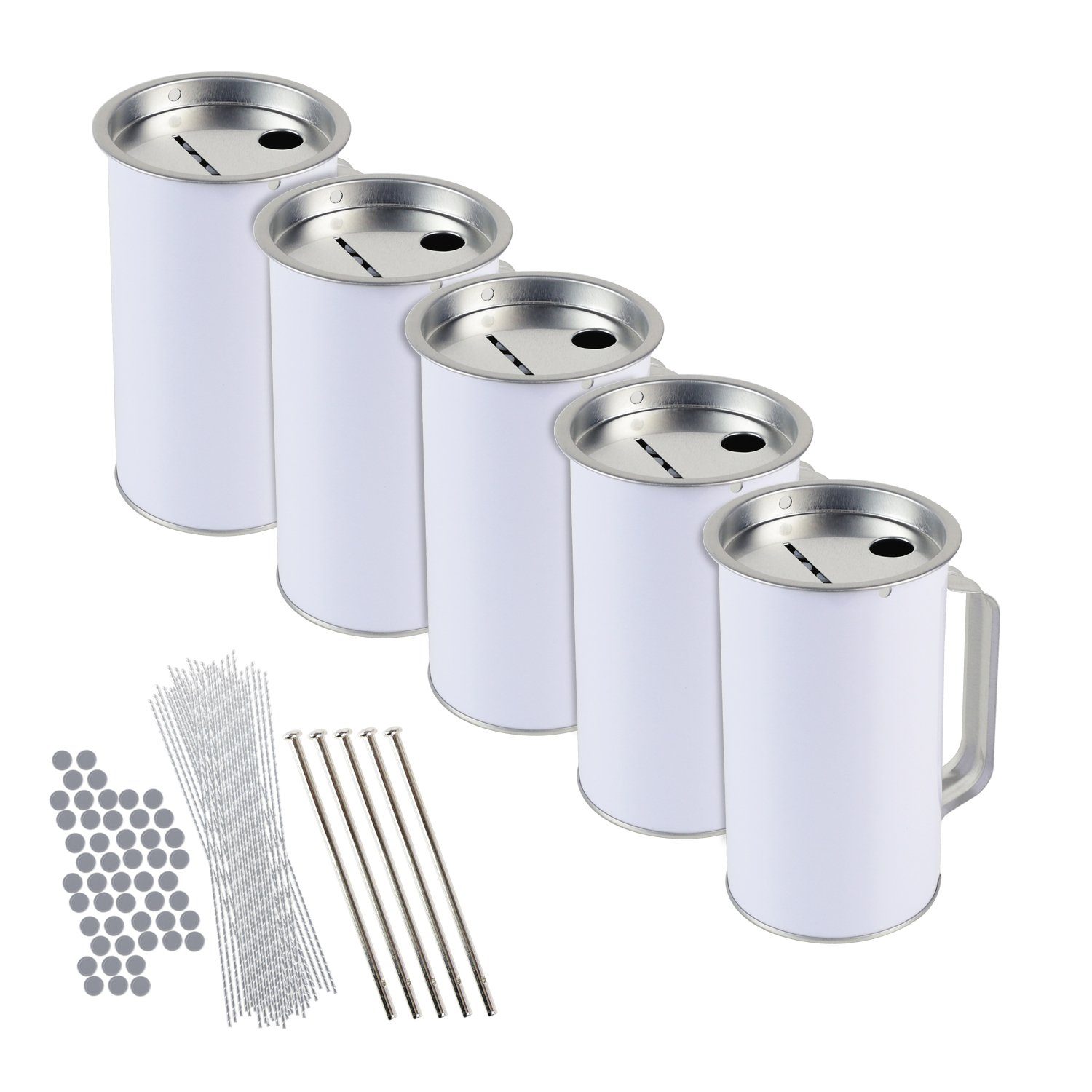 HMF Spardose Spendenbox mit Griff, Spendendosen mit Münz-Schlitz, (5-tlg), günstig online kaufen