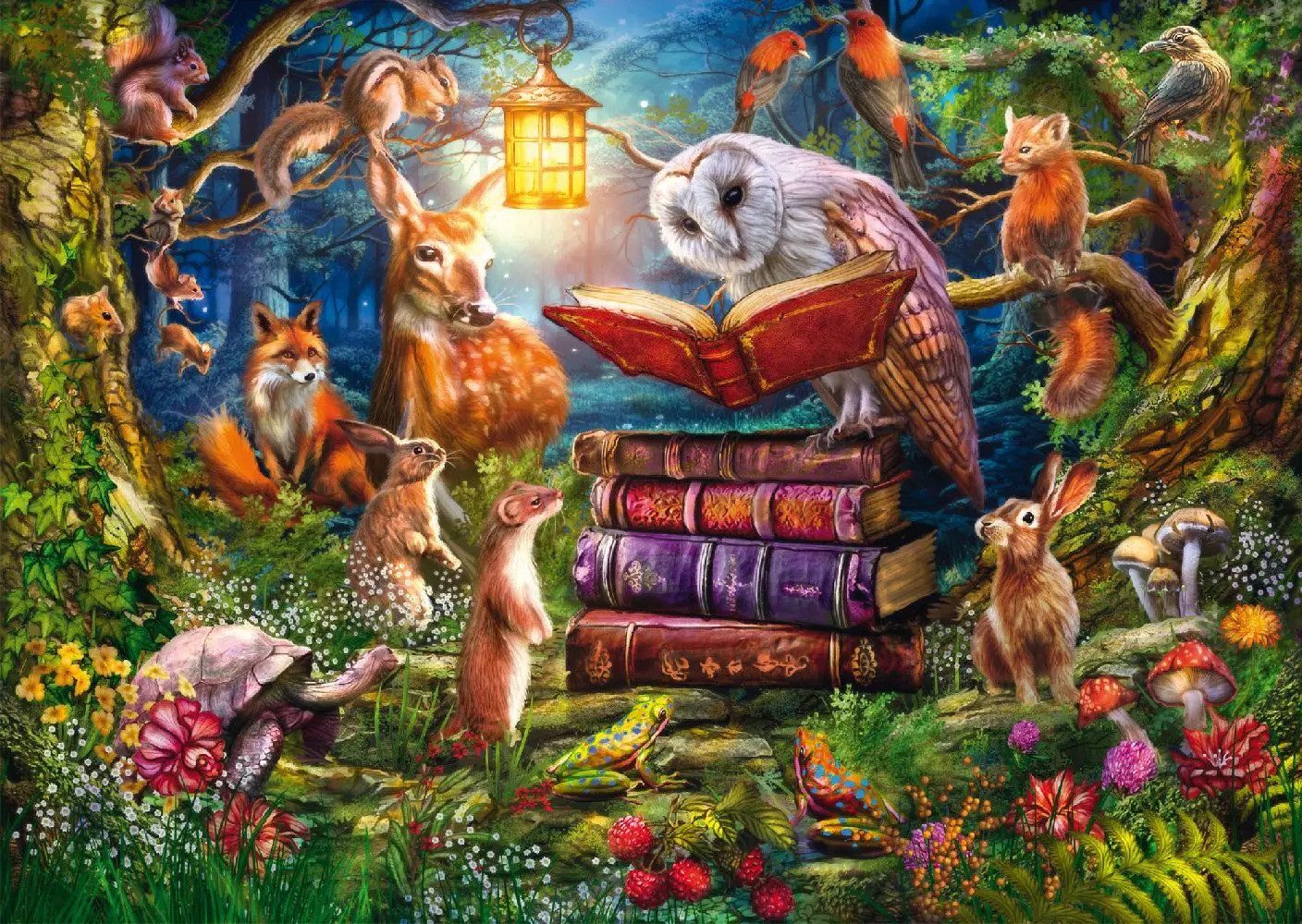 Schmidt Spiele Puzzle Waldgeschichten zur Nacht, günstig online kaufen