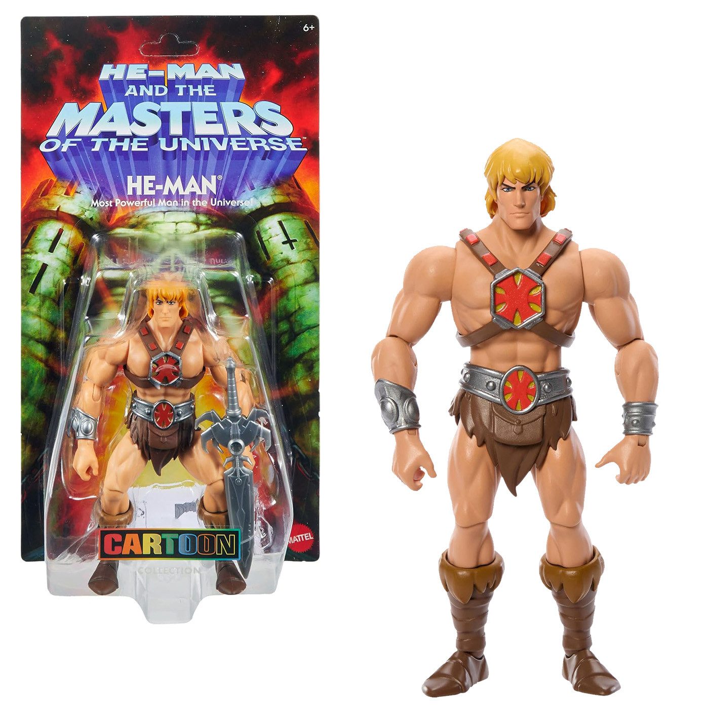 Mattel® Actionfigur Masters of the Universe Origins 200X Cartoon Collection Figur