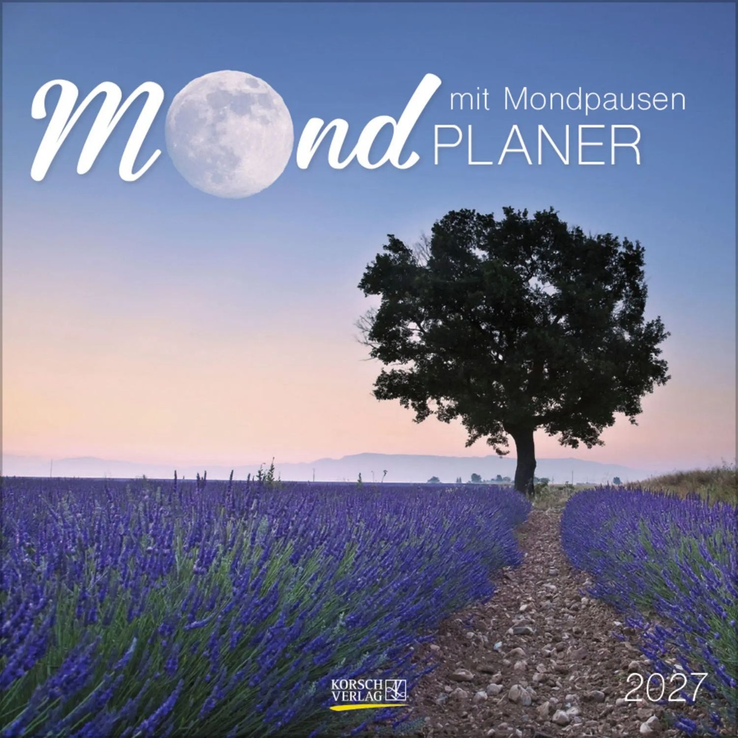 Korsch Verlag Wandkalender Der große Mondplaner 2027