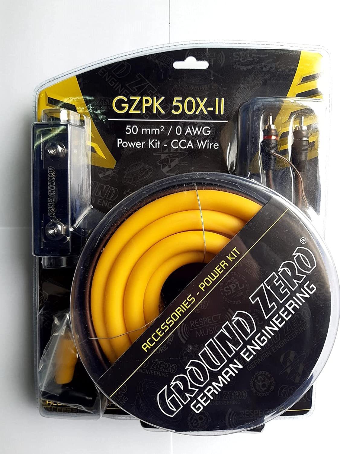 Ground Zero GZPK 50XII 50mm² Kabelset Kabelkit CarHifi Anschlusset Audio-Kabel