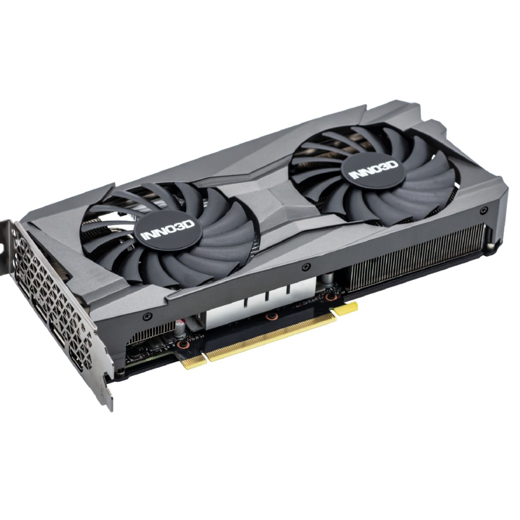 (8 X2 cooler, Back RTX 3060 Grafikkarte 3060 Twin RTX TWIN Inno3D Plate) GEFORCE GDDR6, GeForce GB,