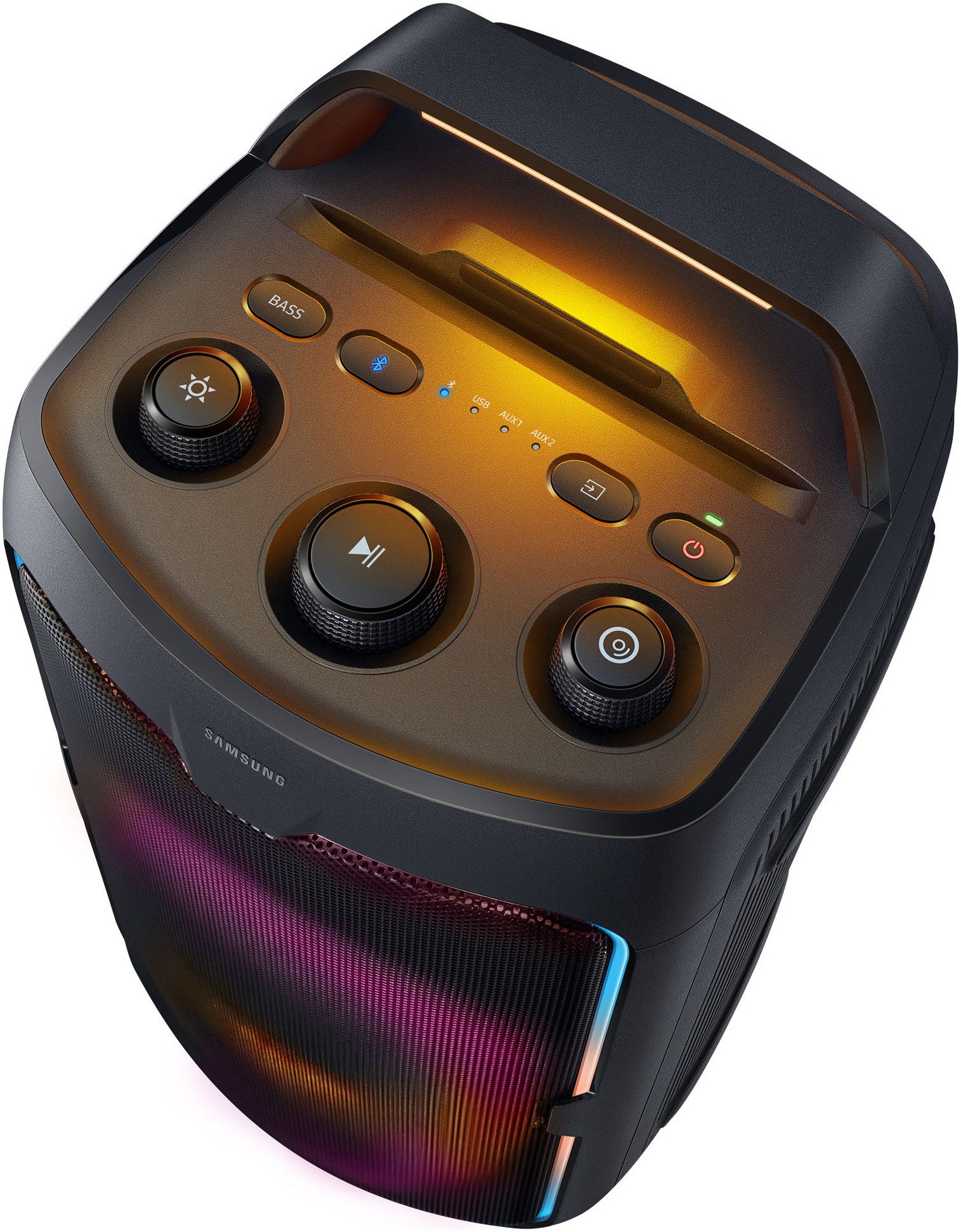 Samsung Sound Tower MX-ST40F (2025) Party-Lautsprecher 2.0 (Bluetooth, 160 W)