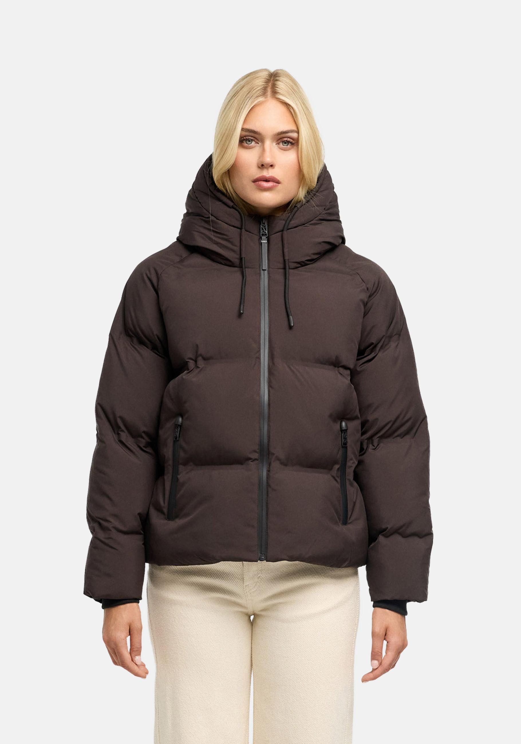 Navahoo Winterjacke Petit-Puffy 14 Damen Jacke mit verschweißter Steppung
