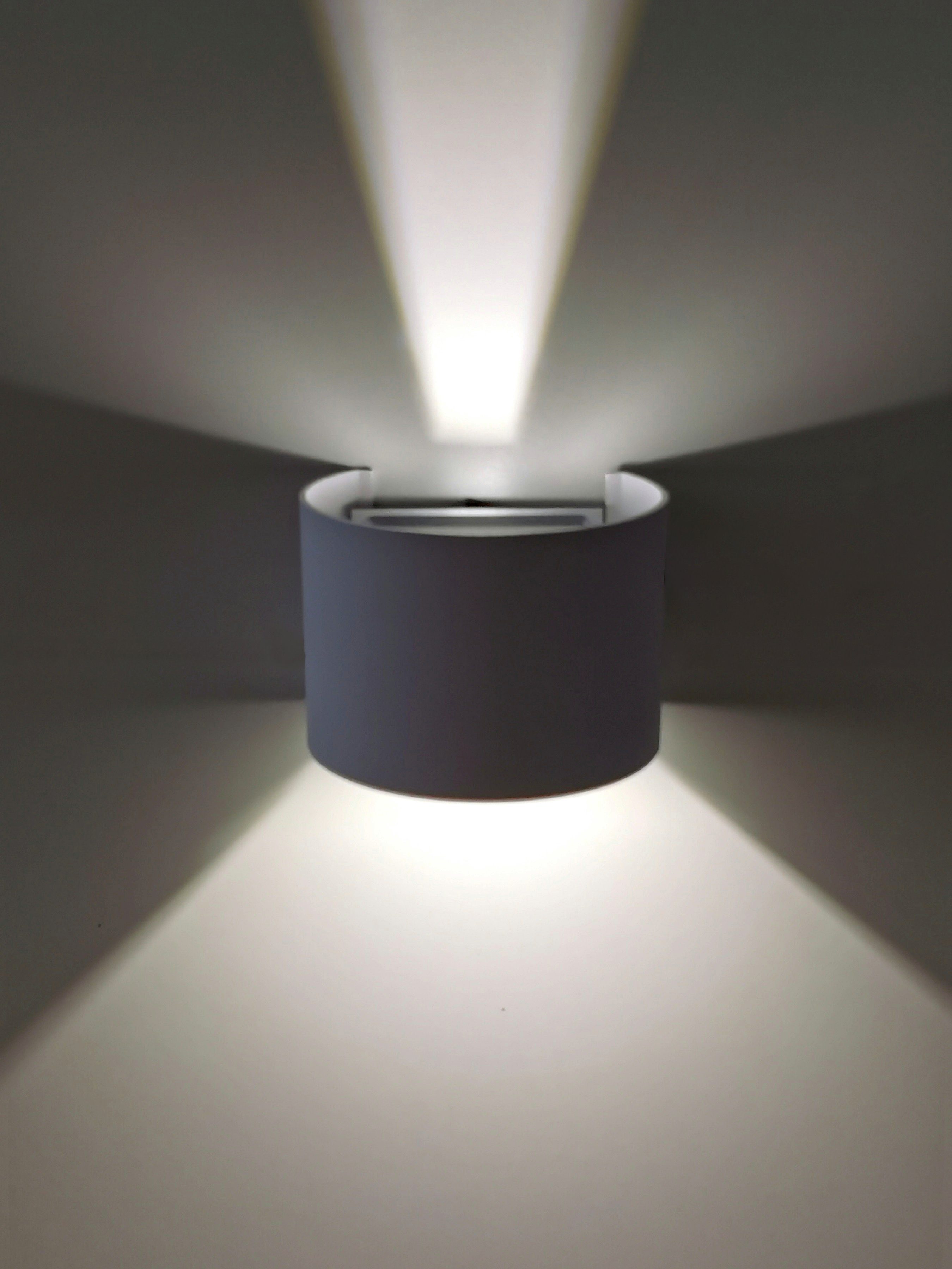 TRANGO LED Außen-Wandleuchte, 3035-05TF IP44 Up günstig online kaufen