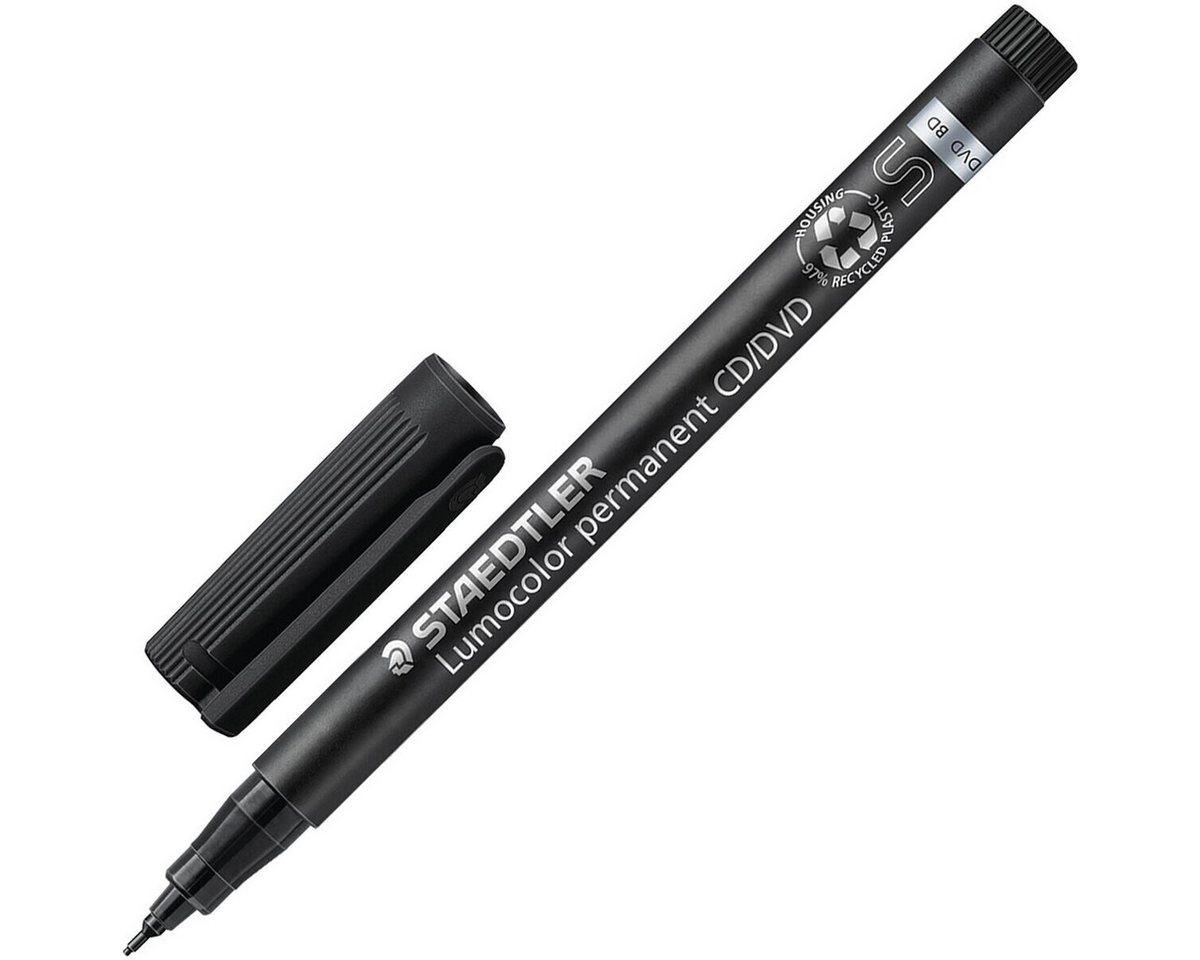 Thumbnail - STAEDTLER Permanentmarker Lumocolor permanent, (10-tlg), für CDs/DVDs/BDs