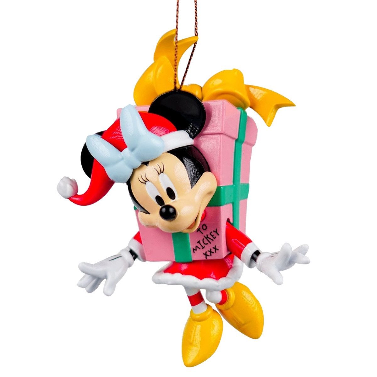 Disney Weihnachtsbaumkugel Christbaumfigur by Disney 3D Minnie Mouse + Geschenk Weihnachtskugel