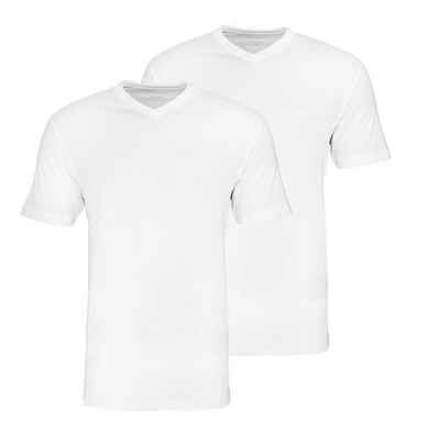 Daniel Hechter T-Shirt »Basic V-Ausschnitt« (2-tlg., 2er-Pack)