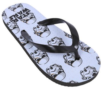 Sarcia.eu Weiße Flip-Flops für Jungen Star Wars DISNEY 26-27 EU Badezehentrenner