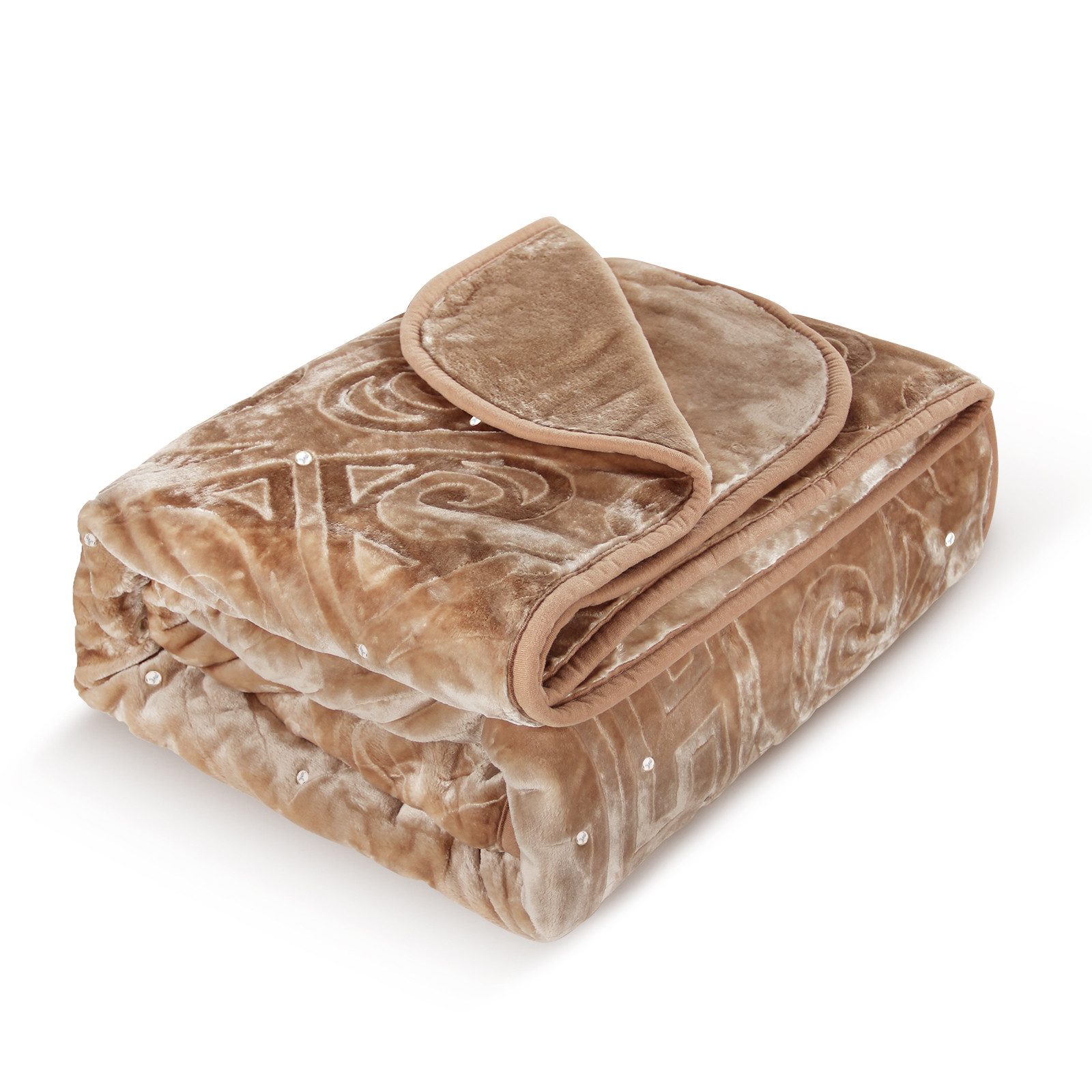 Wohndecke Kuscheldecke Flauschig 200x240 Warm Weiche günstig online kaufen