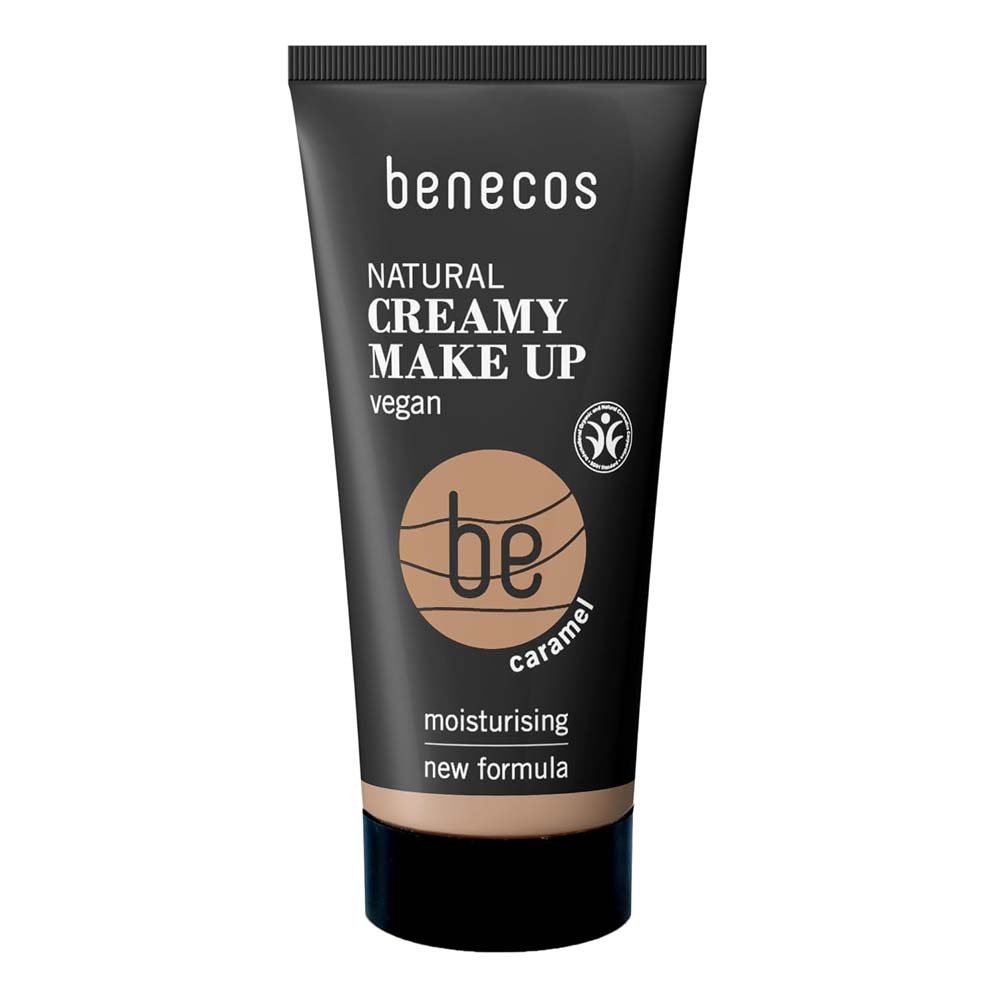Benecos Foundation Natural Creamy Make Up - Caramel 30ml