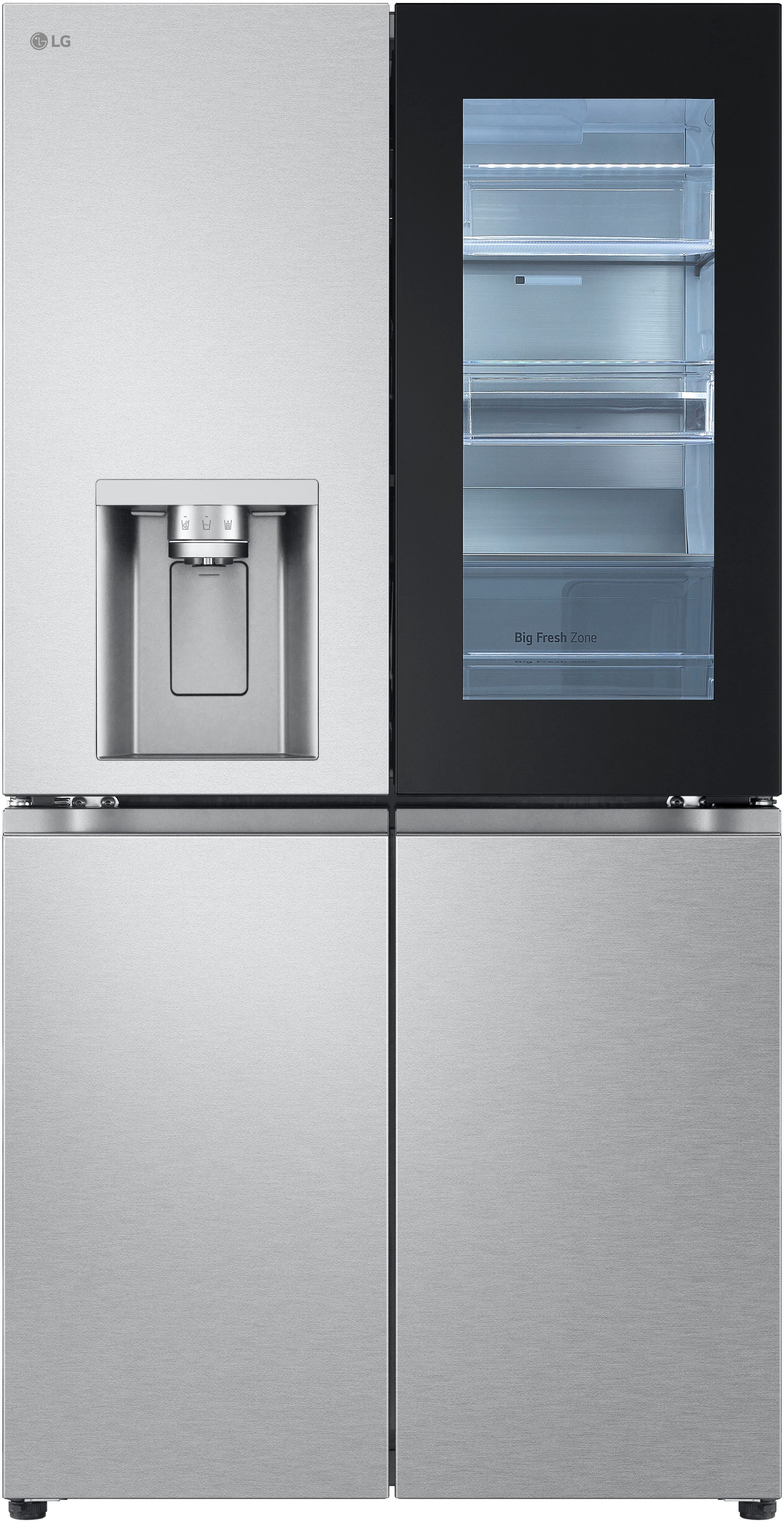 LG Multi Door GMG960MBJE, 179,2 cm hoch, 91,4 cm breit, InstaView® Multi-Door