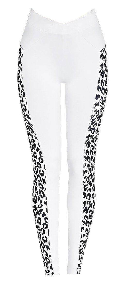 Bas Bleu Funktionsleggings Sportleggings mit Leo-Optik günstig online kaufen