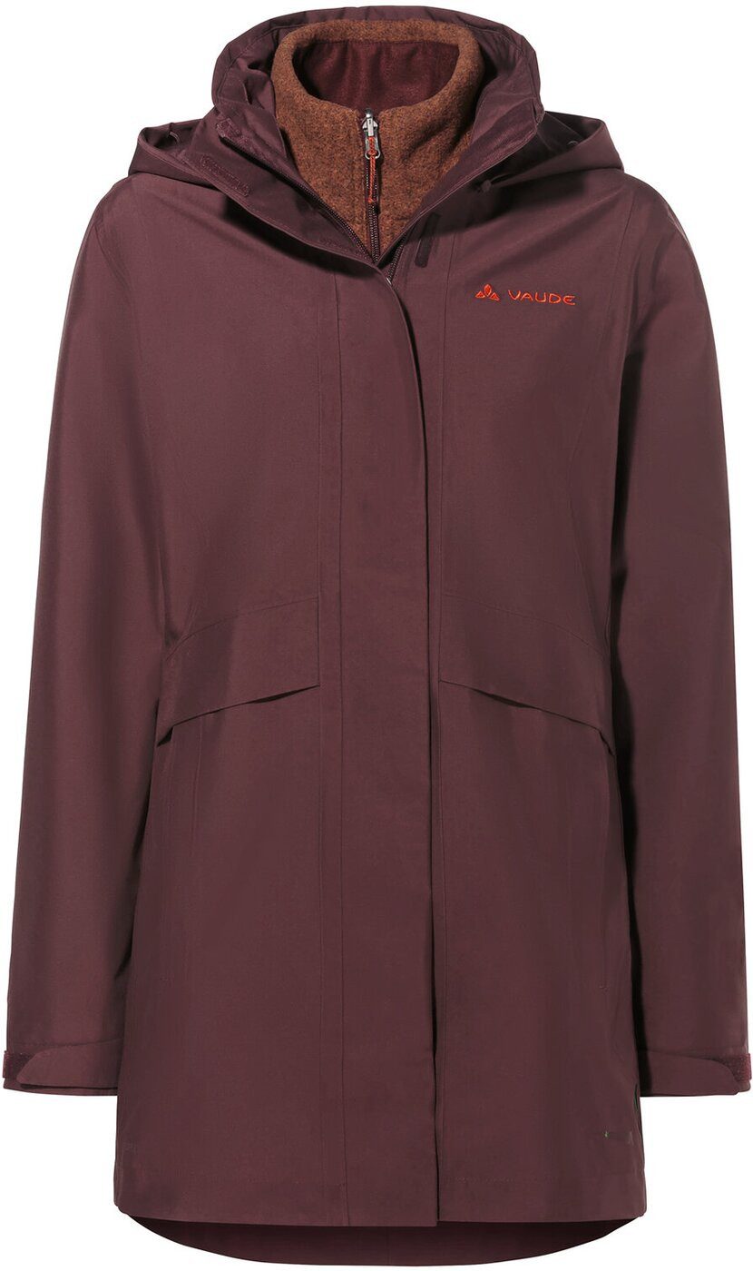 VAUDE Doppeljacke Wo Idris 3in1 Parka IV DARK OAK günstig online kaufen
