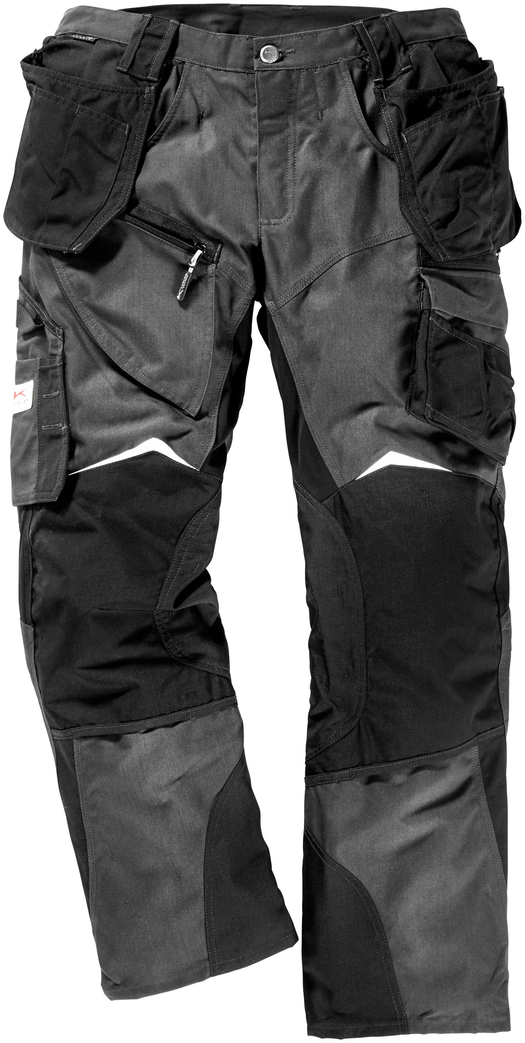 Arbeitshose Kübler CORDURA®-Verstärkungen anthrazit-schwarz PRACTIQ mit