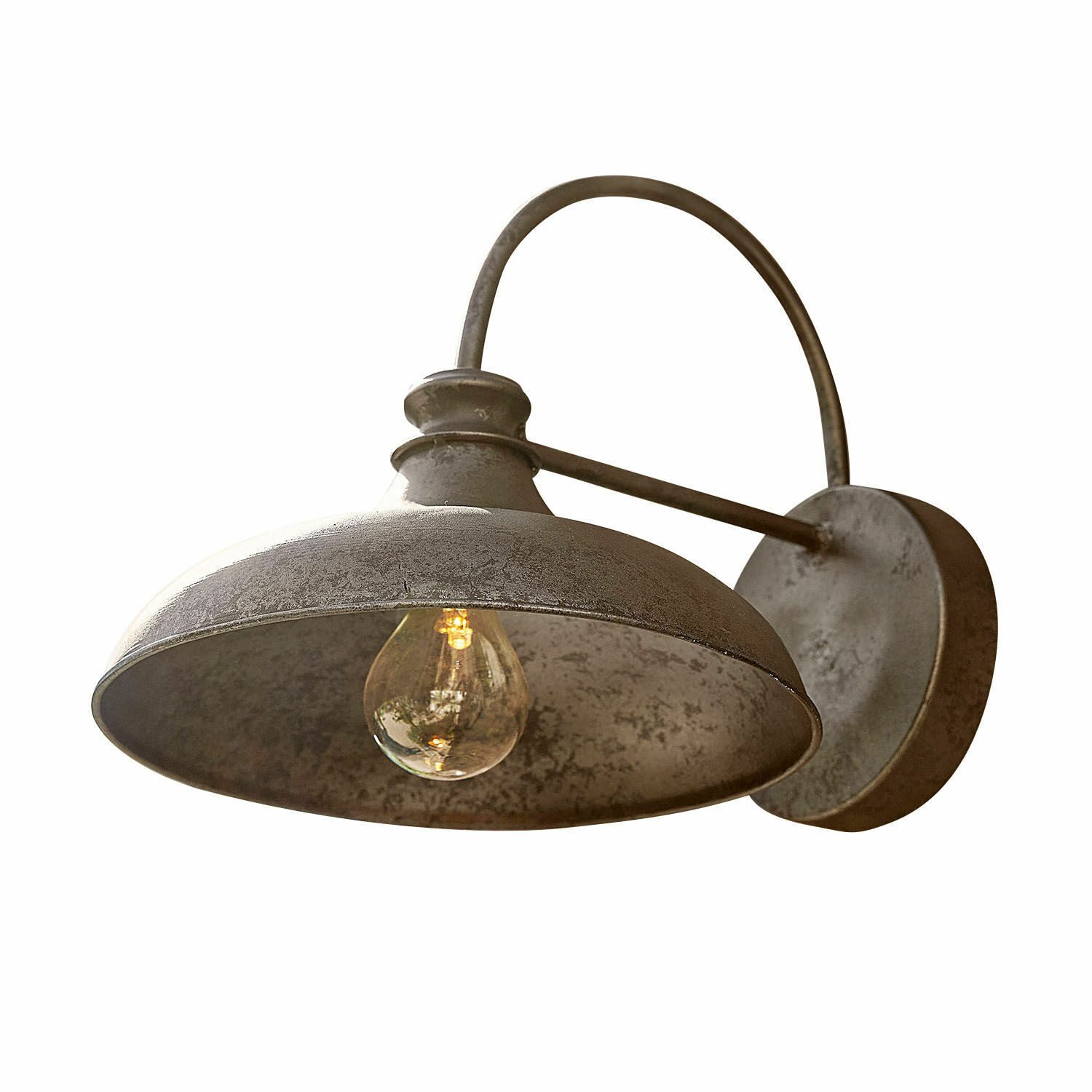 Mirabeau Außen-Wandleuchte LED-Wandlampe Chassorin antikbraun günstig online kaufen