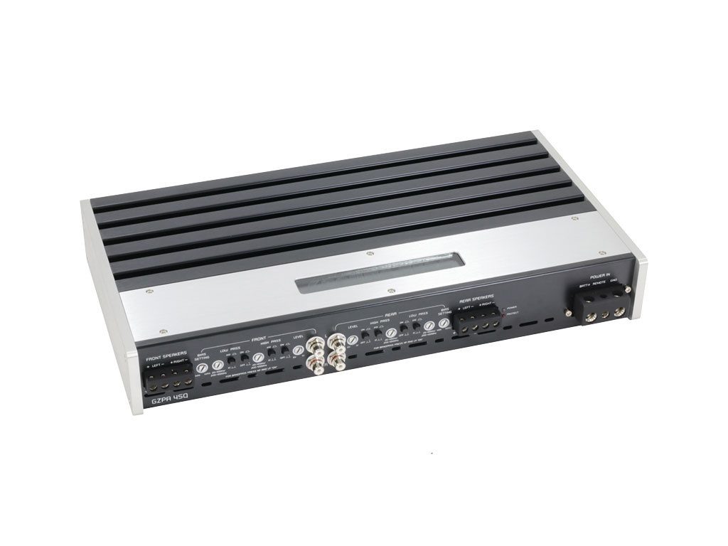 Ground Zero GZPA 4SQ 4-Kanal High-End SQ Class AB Endverstärker (Anzahl Kanäle: 4)