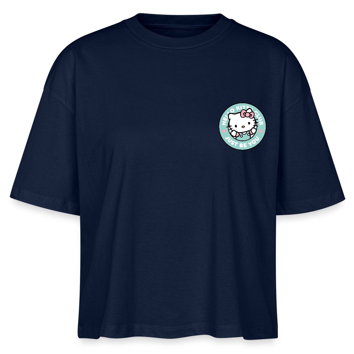T-Shirt Hello Kitty Club Just Be You Boxy Shirt Damen