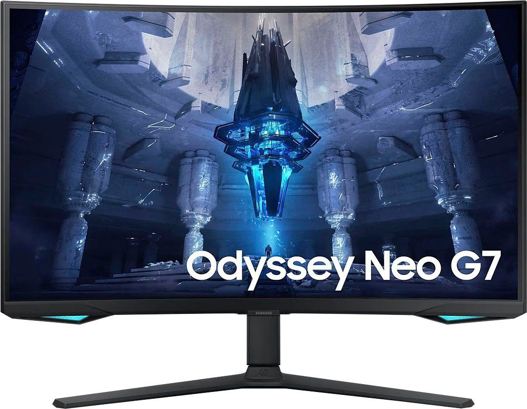 px, G7 cm/32 Neo 3840 HD, ms 1ms Curved-Gaming-LED-Monitor Ultra Reaktionszeit, ", (81 (G/G) Odyssey x 2160 4K Hz, Samsung 165 S32BG750NP 1