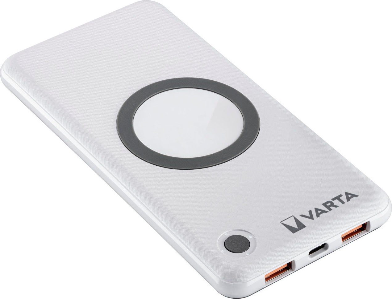 VARTA 10000 mAh Bank Powerbank Wireless Power Ladekabel mit VARTA