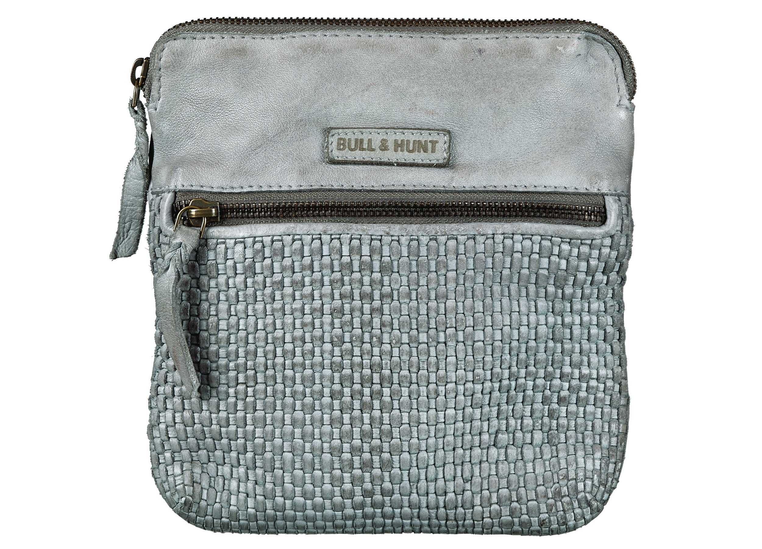 Hunt minibag, Mini & braided Bull grey Bag geflochten