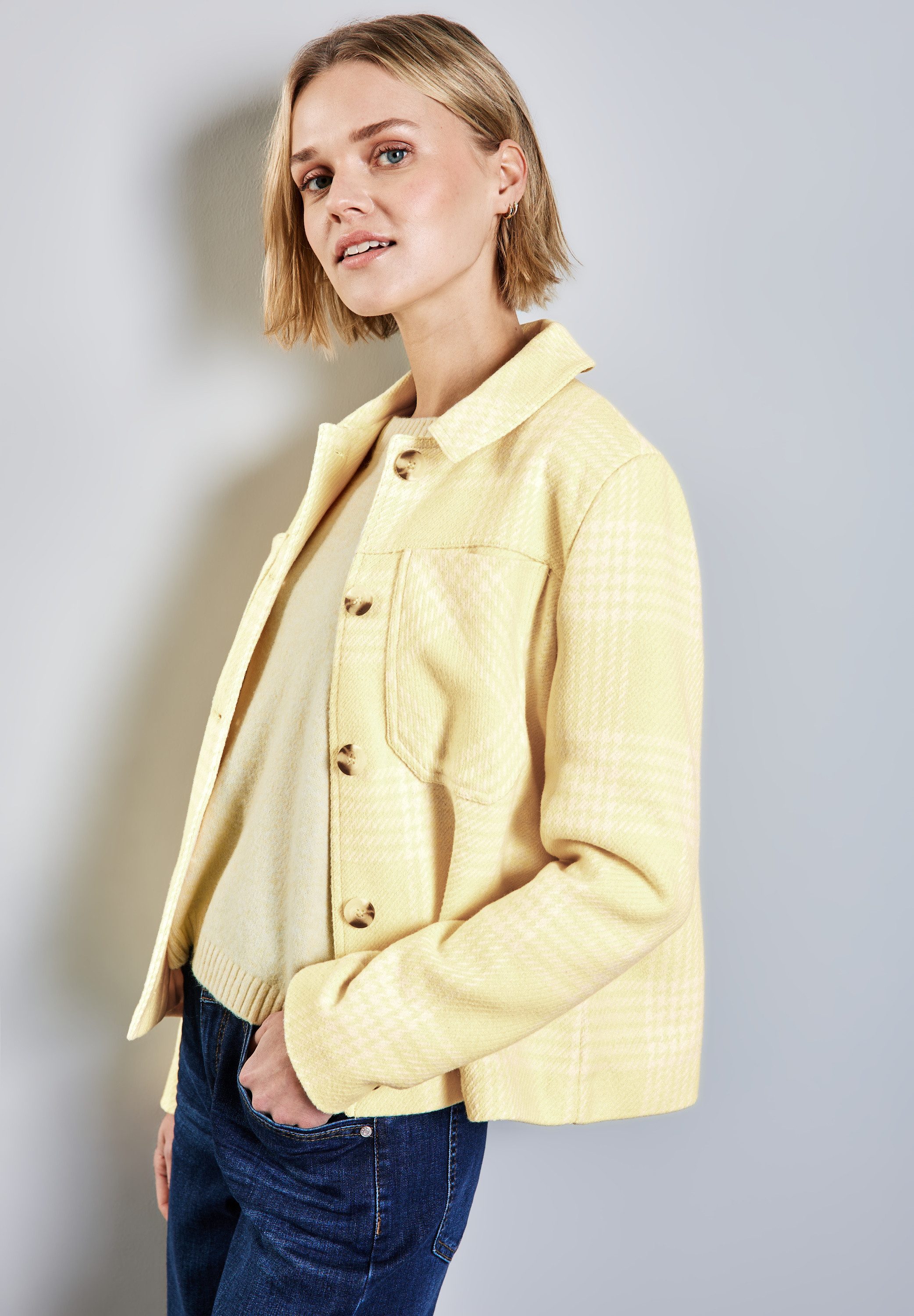 STREET ONE Kurzjacke mit Knopfleiste