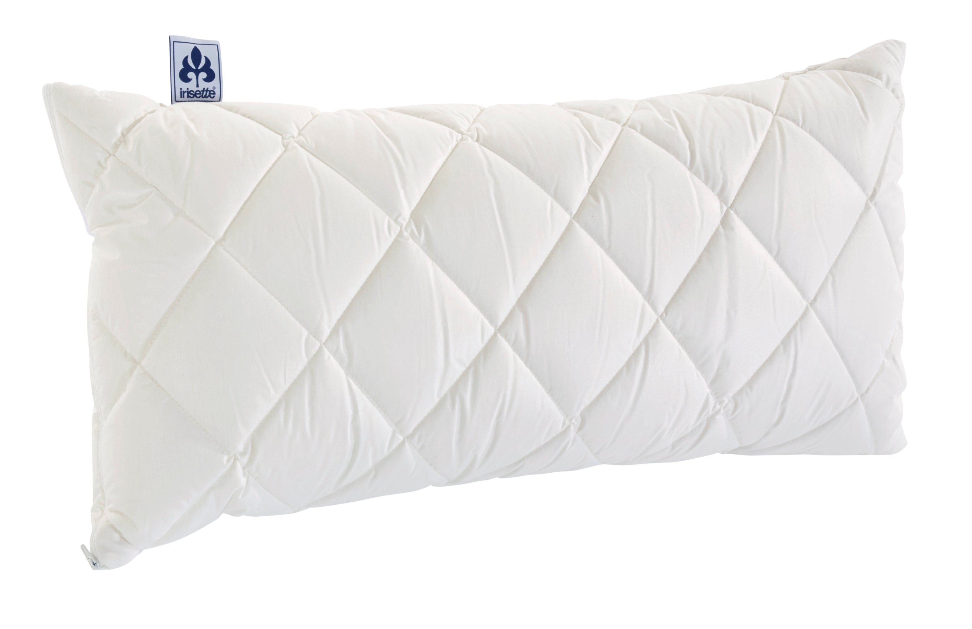 Irisette Kopfkissen Kissen Maila mit Kapok, Füllung: 100 % Polyester – (Hoh günstig online kaufen