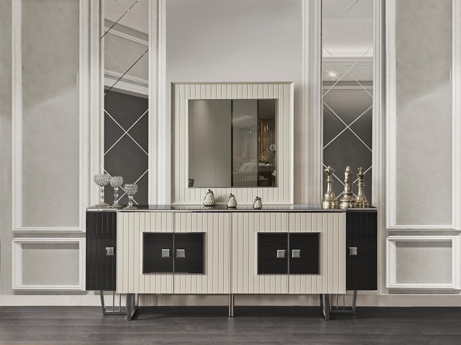 JVmoebel Kommode Italienische Sideboard Konsole Kommode Möbel Regal, Made in Europa