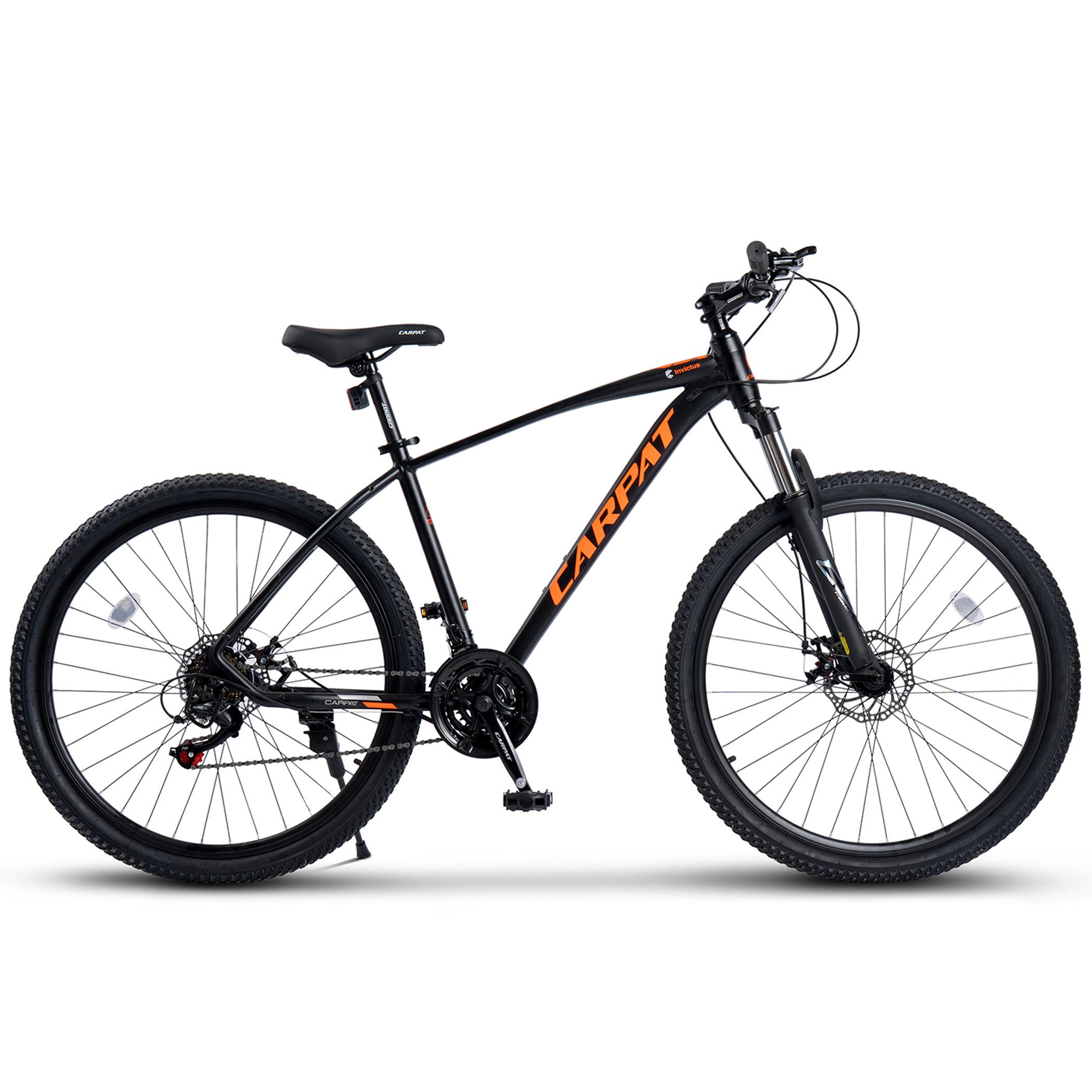 CARPAT SPORT Mountainbike 27,5 29 Zoll MTB Fahrrad für Herren Damen, 21 Gang Shimano TZ Tourney Schaltwerk, Kettenschaltung, (Aluminium Rahmen, Mechanische Scheibenbremse), Hardtail Fahrrad