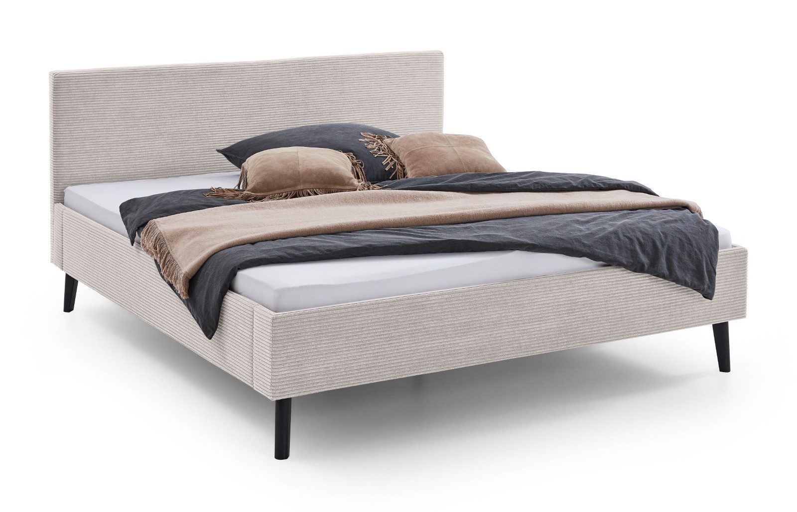 meise.möbel Polsterbett Isola (mit Cordbezug, Einzelbett oder Doppelbett, 140 oder 180 x 200 cm), in 2 Цвета(ов)