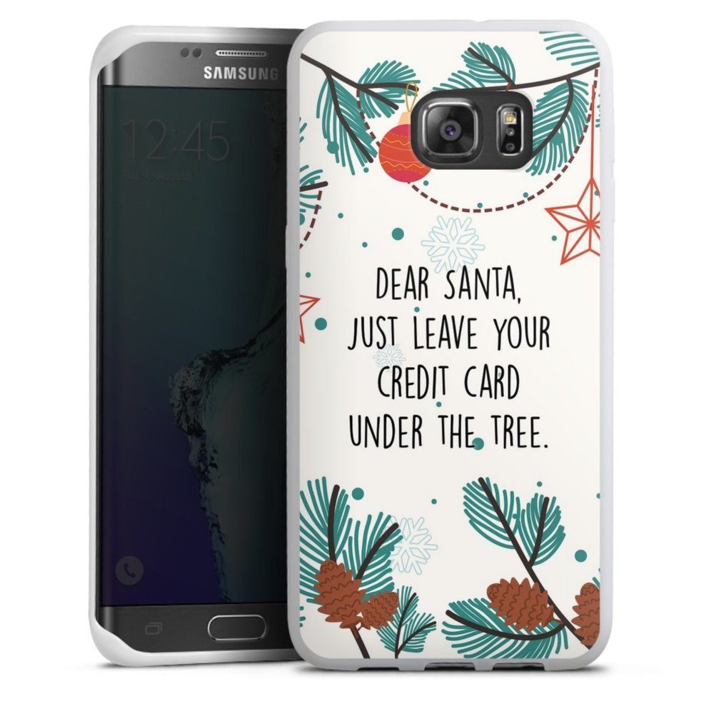 DeinDesign Handyhülle »Dear Santa« Samsung Galaxy S6 Edge Plus, Hülle  Sprüche Statement Weihnachten online kaufen | OTTO