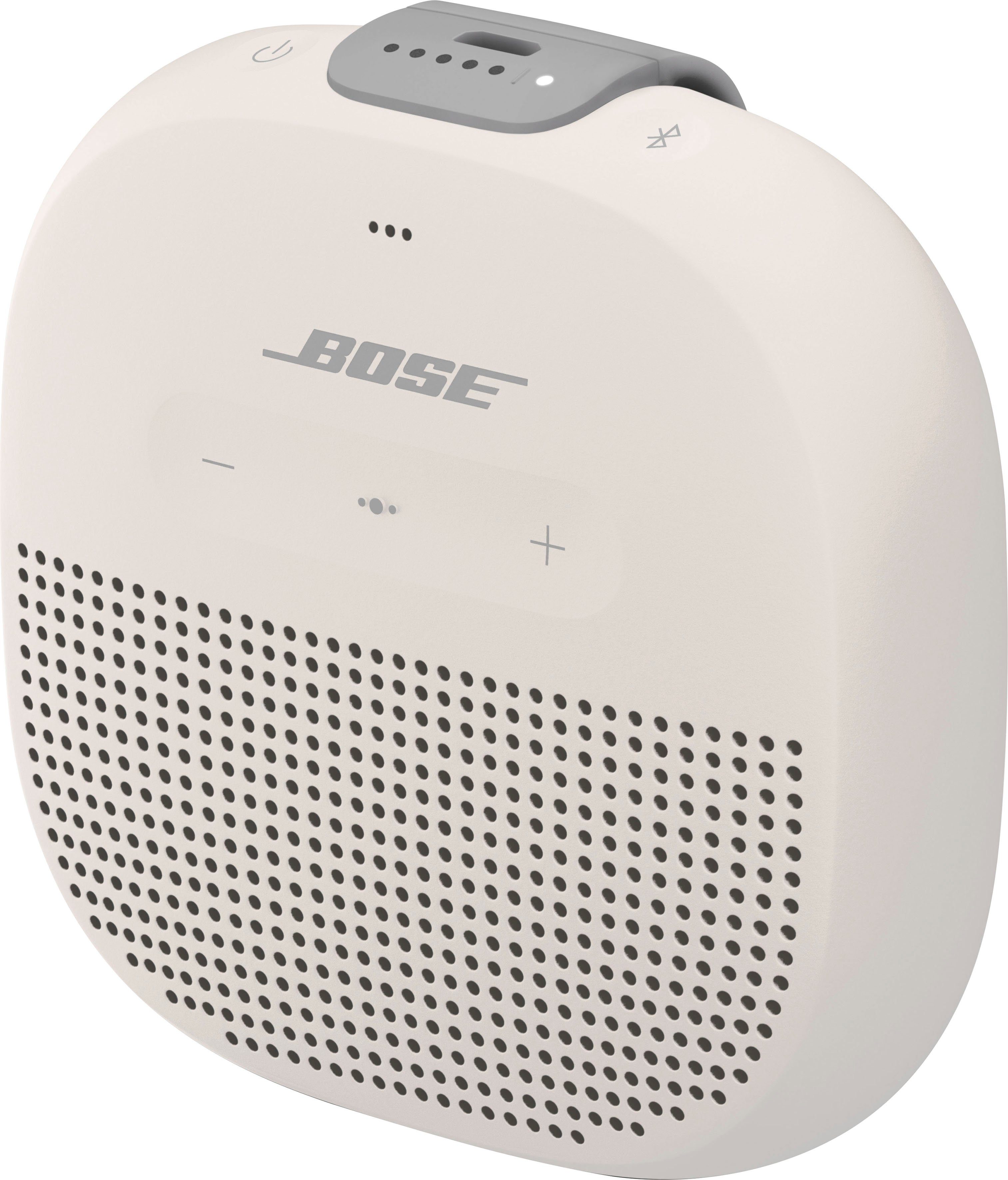 Bluetooth, Portable-Lautsprecher Micro Echo Kompatibel Amazon Bose wollweiß SoundLink (Bluetooth, Dot) mit Micro