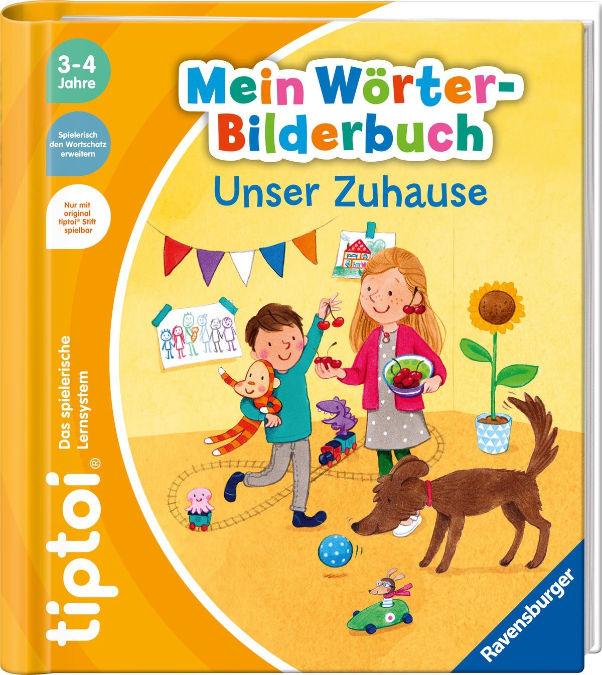 Ravensburger Buch tiptoi® Mein Wörter-Bilderbuch Unser Zuhause, Made in Europe